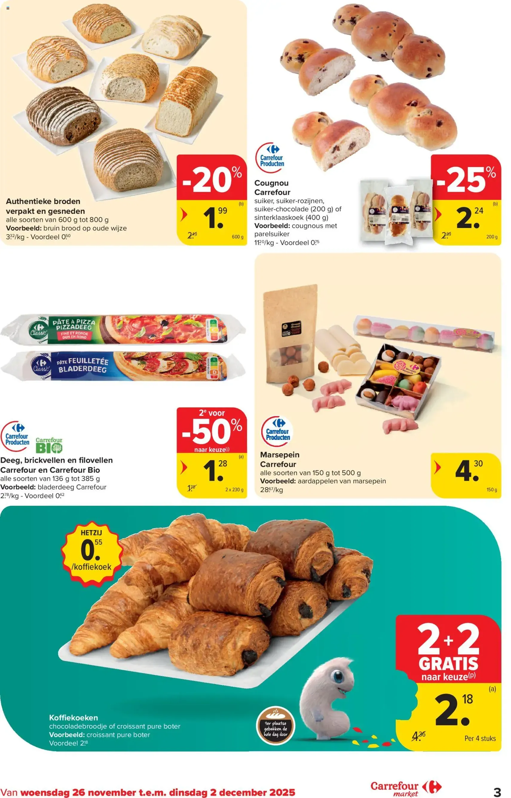 Carrefour market folder week 48 - geldige folder vanaf 26/11/2025 pagina 3 van 20