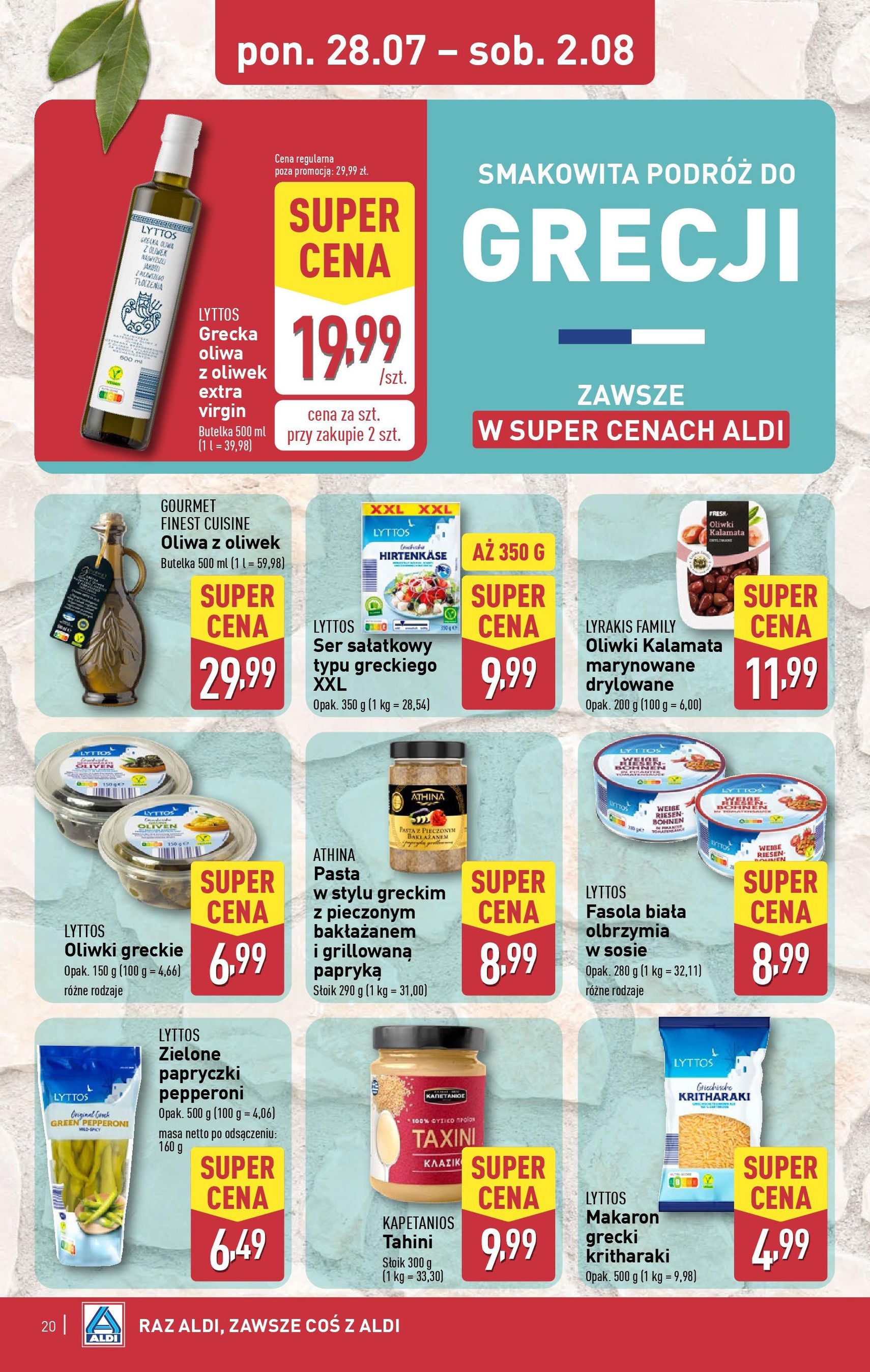 Aldi Gazetka - ważny gazetka od 28.07.2025 strona 20 z 42 Aldi Gazetka - ważny gazetka od 28.07.2025 strona 20 z 42