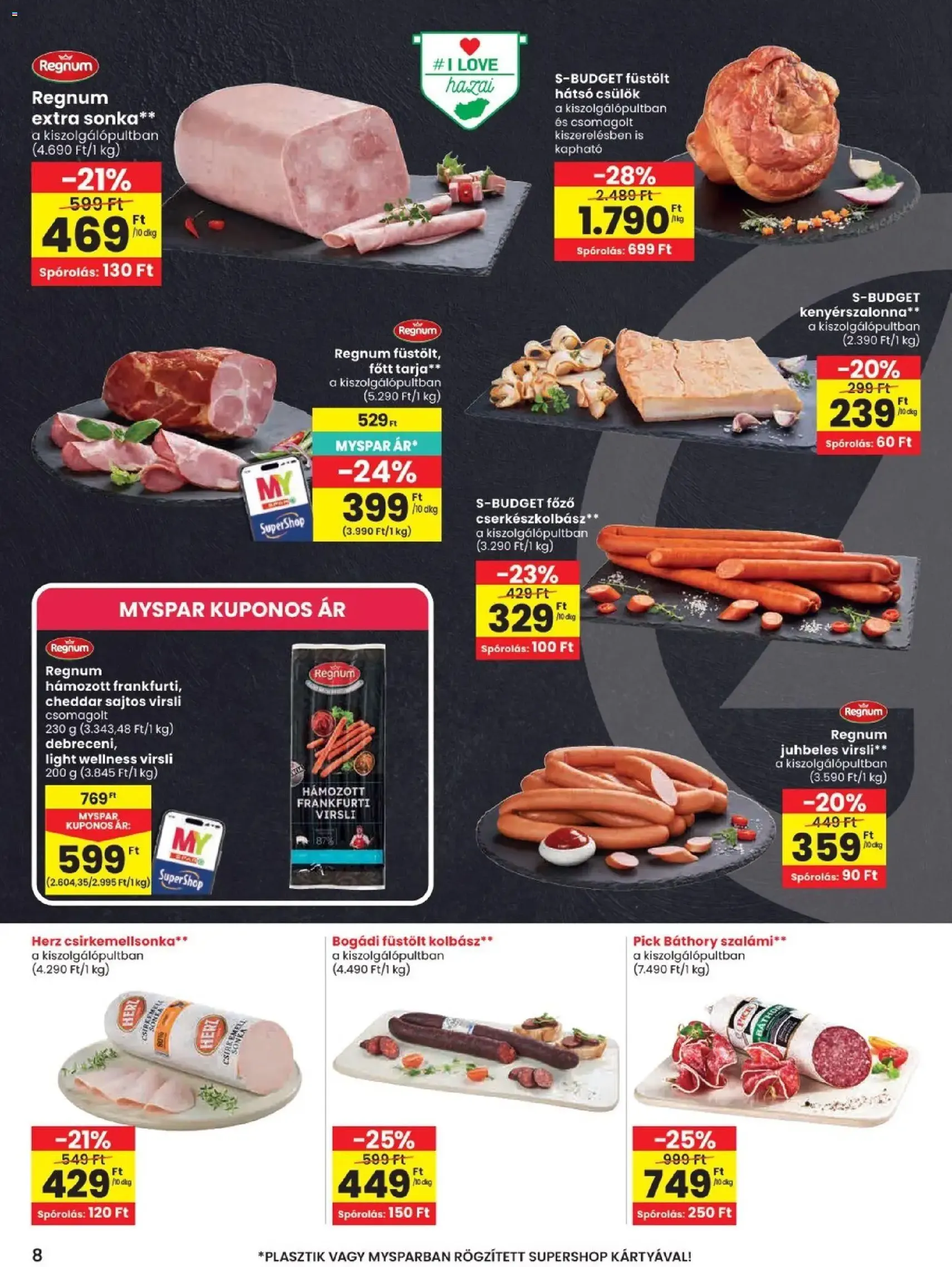 Spar akciós újság - 2026.06.11. érvényes szórólap 8 oldal 20 oldalból