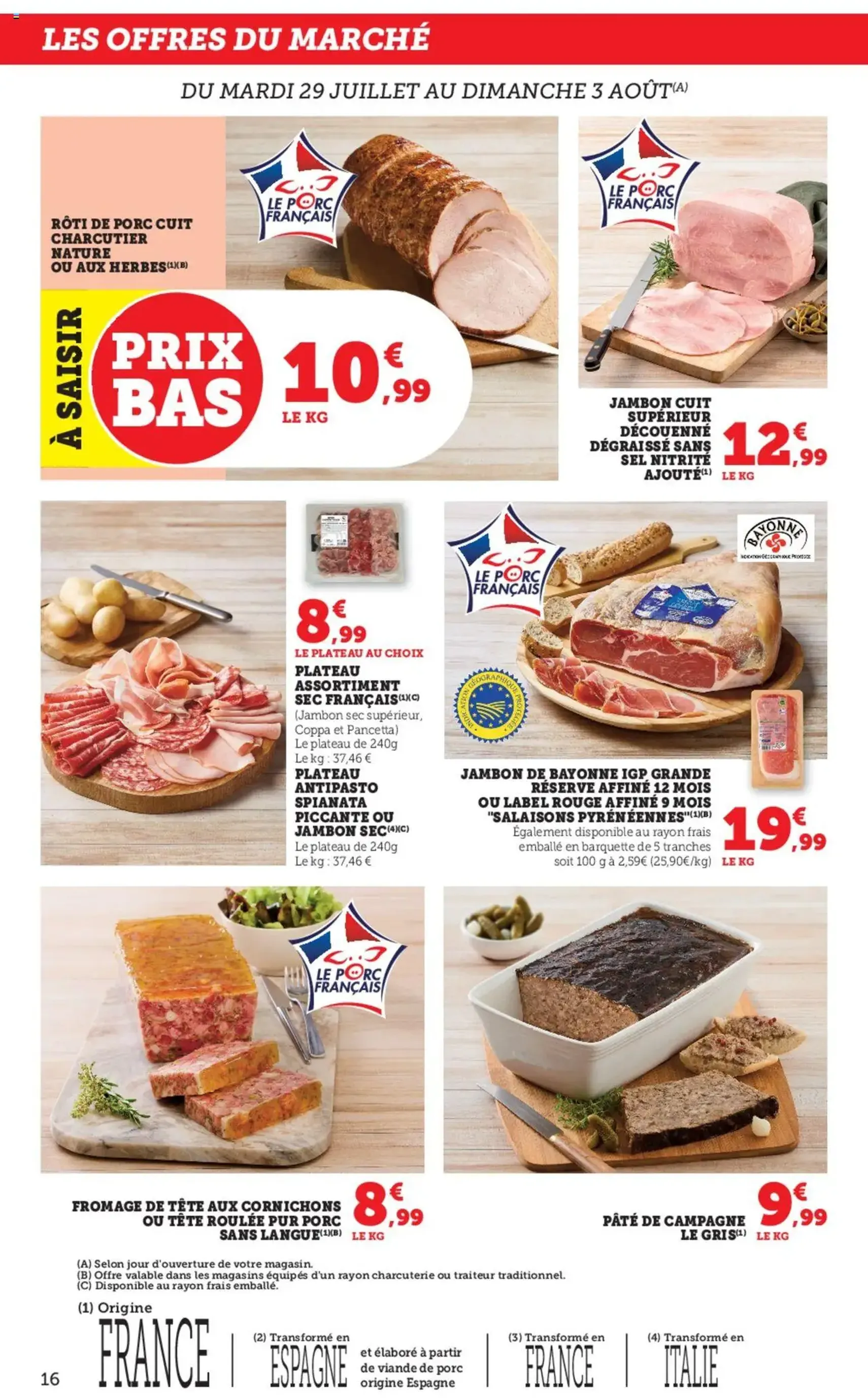 Hyper U catalogue - brochure valable à partir du 29/07/2025, page 16 sur 24 Hyper U catalogue - brochure valable à partir du 29/07/2025, page 16 sur 24
