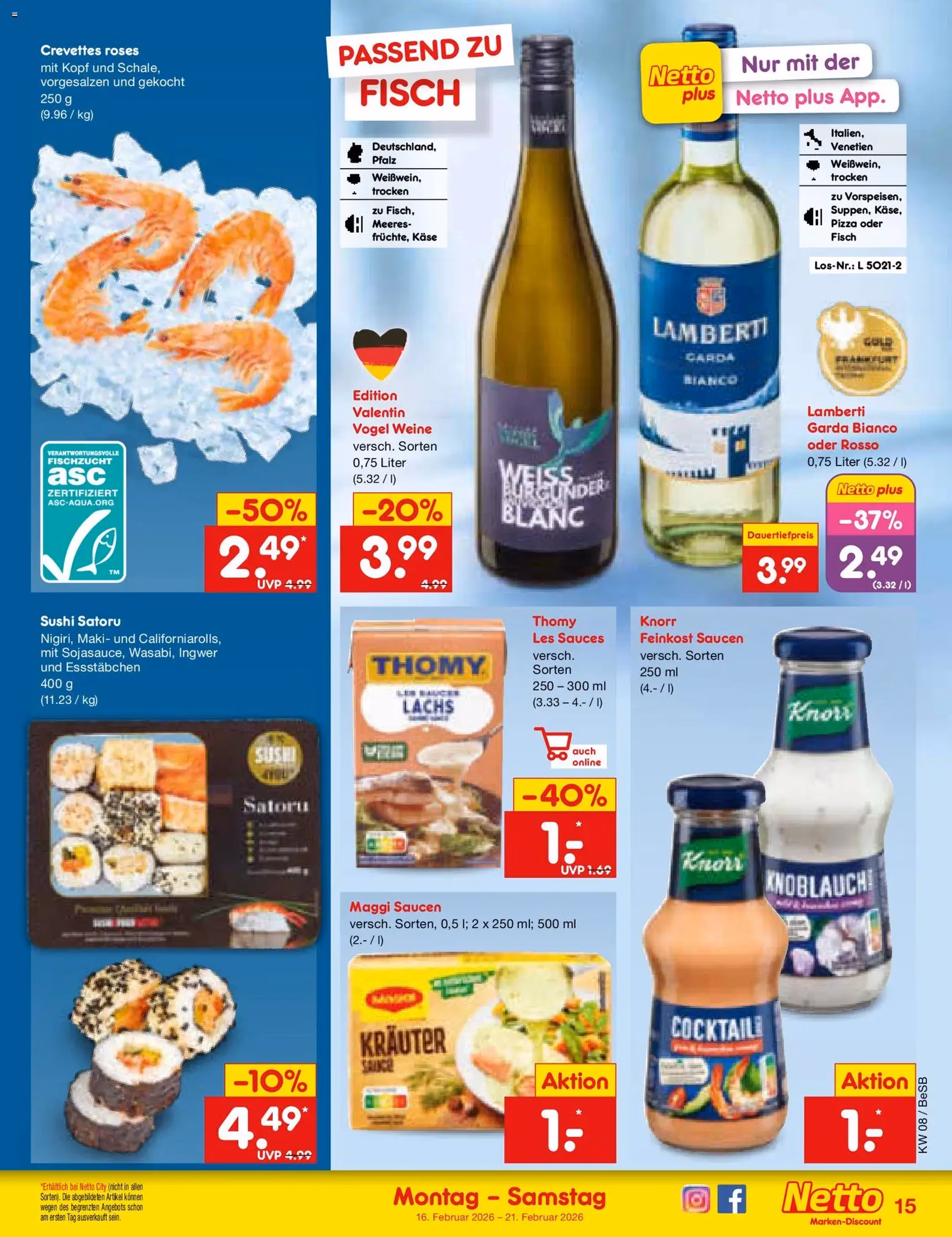 Netto Marken-Discount Prospekt - Gültiger Prospekt ab 16.02.2026, Seite 17 von insgesamt 54