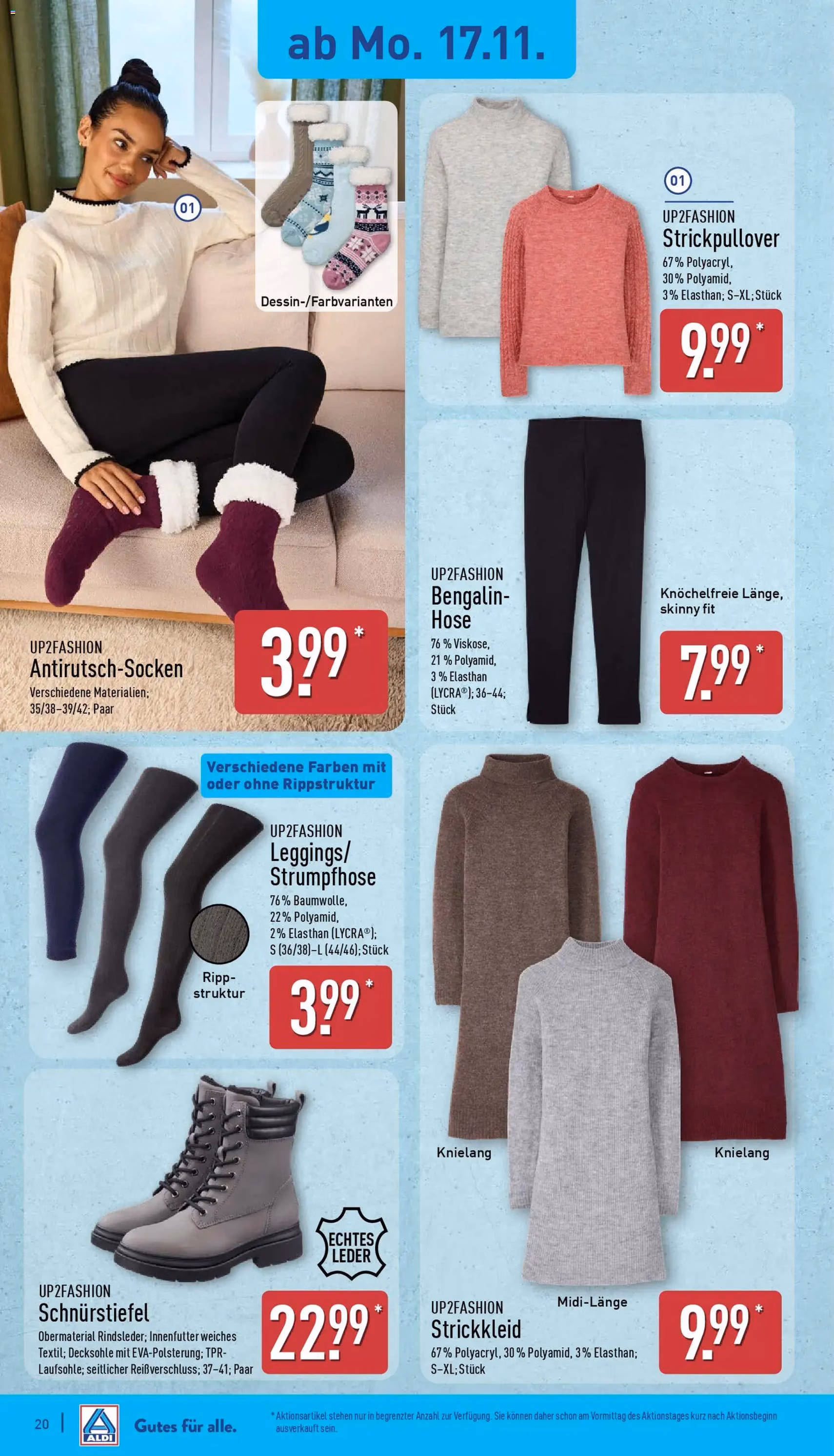 Aldi Prospekt - Gültiger Prospekt ab 17.11.2025, Seite 20 von insgesamt 50