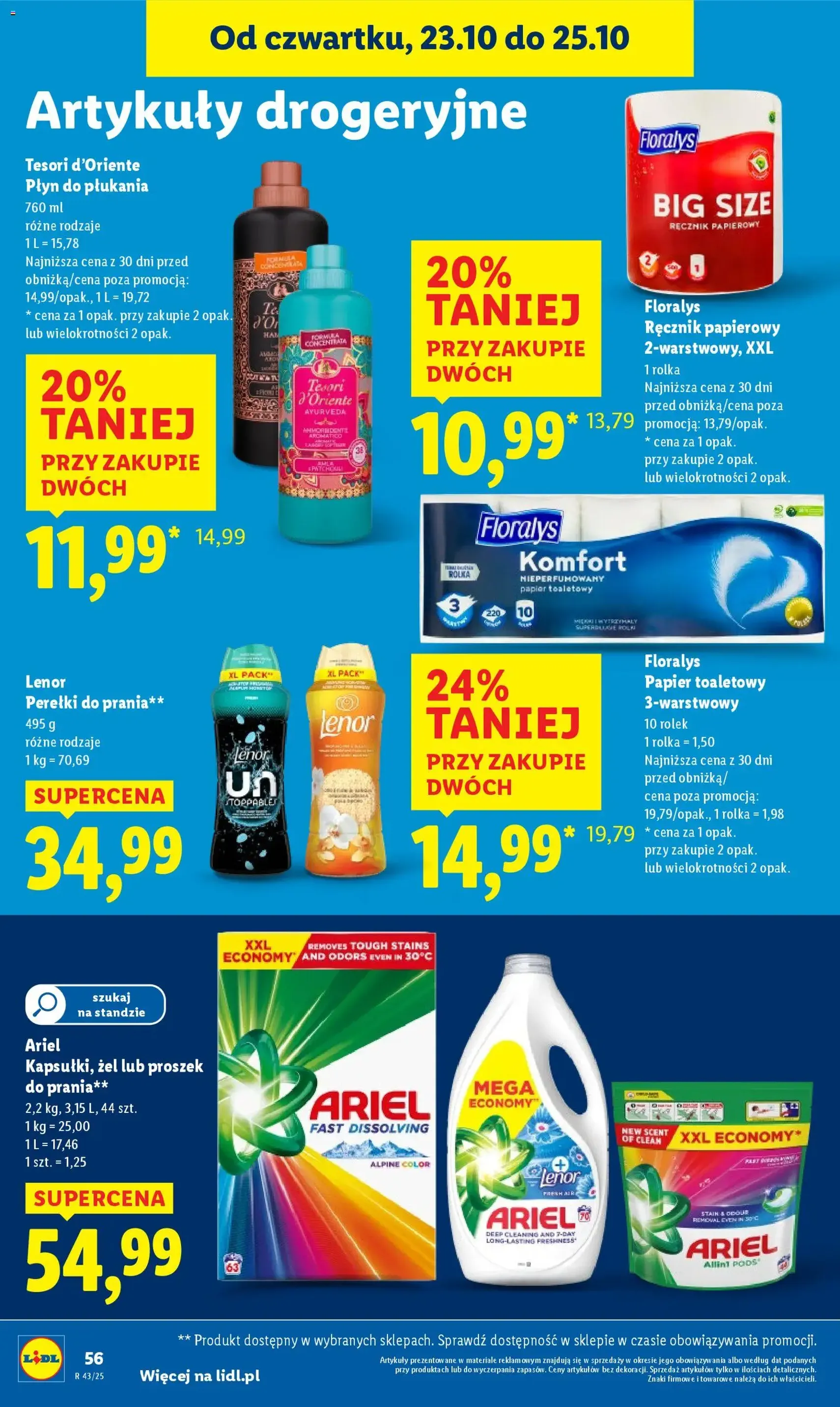 Lidl Gazetka - ważny gazetka od 23.10.2025 strona 60 z 68 Lidl Gazetka - ważny gazetka od 23.10.2025 strona 60 z 68