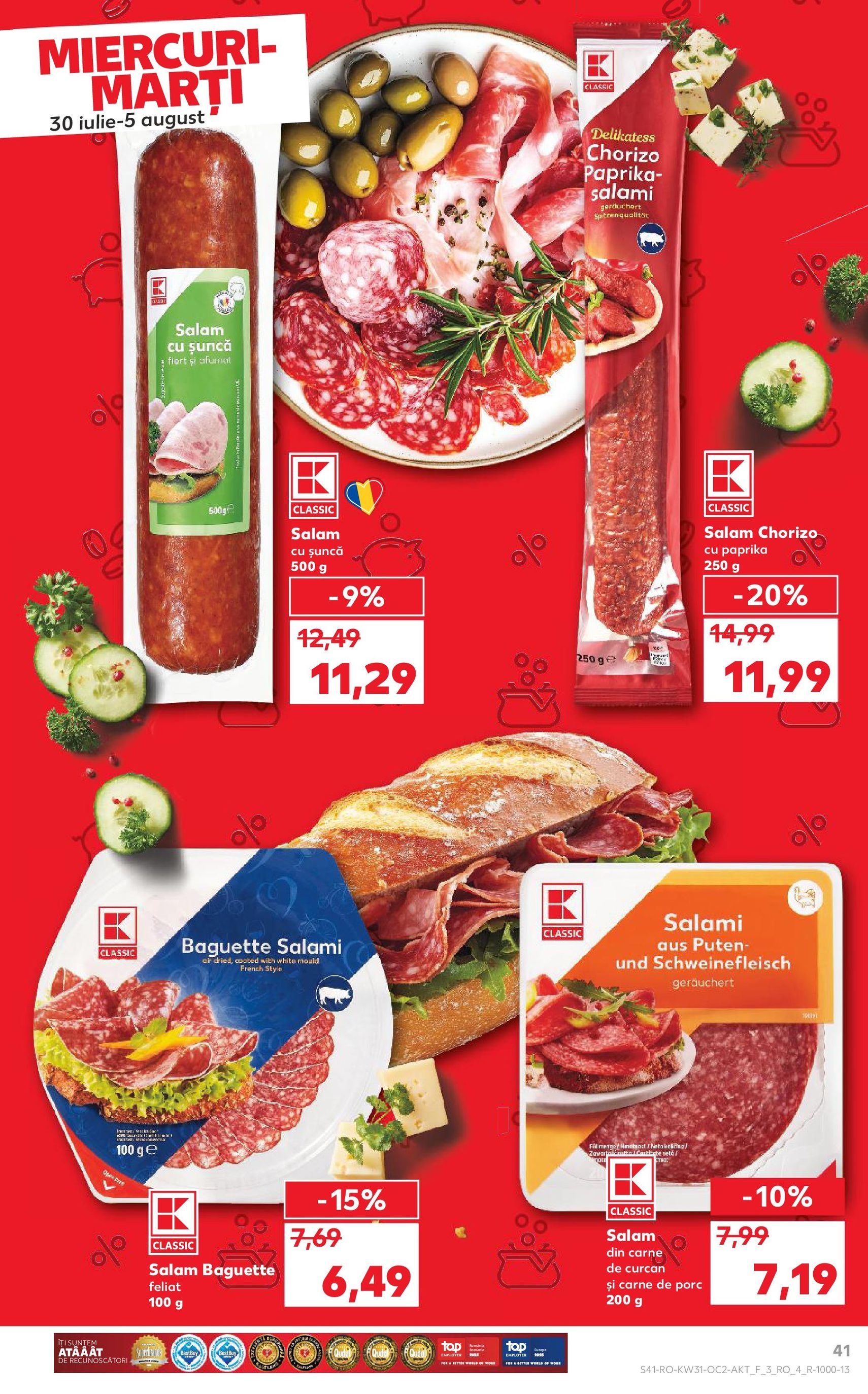 Catalog Kaufland - București - cataloage valabile începând cu 30.07.2025 pagina 41 din 68 Catalog Kaufland - București - cataloage valabile începând cu 30.07.2025 pagina 41 din 68