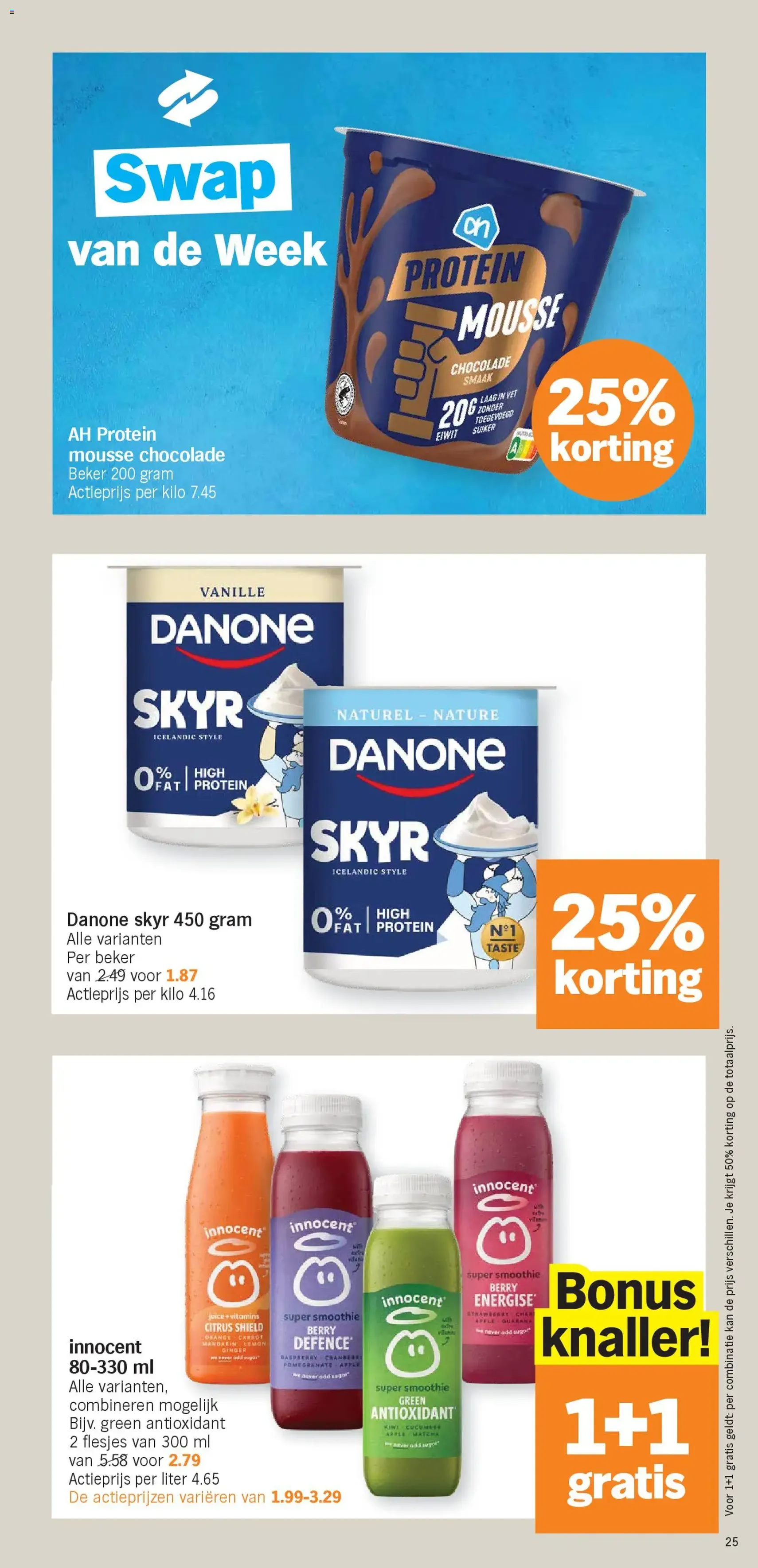 Albert Heijn folder week / de la semaine 50 - geldige folder vanaf 08/12/2025 pagina 25 van 34