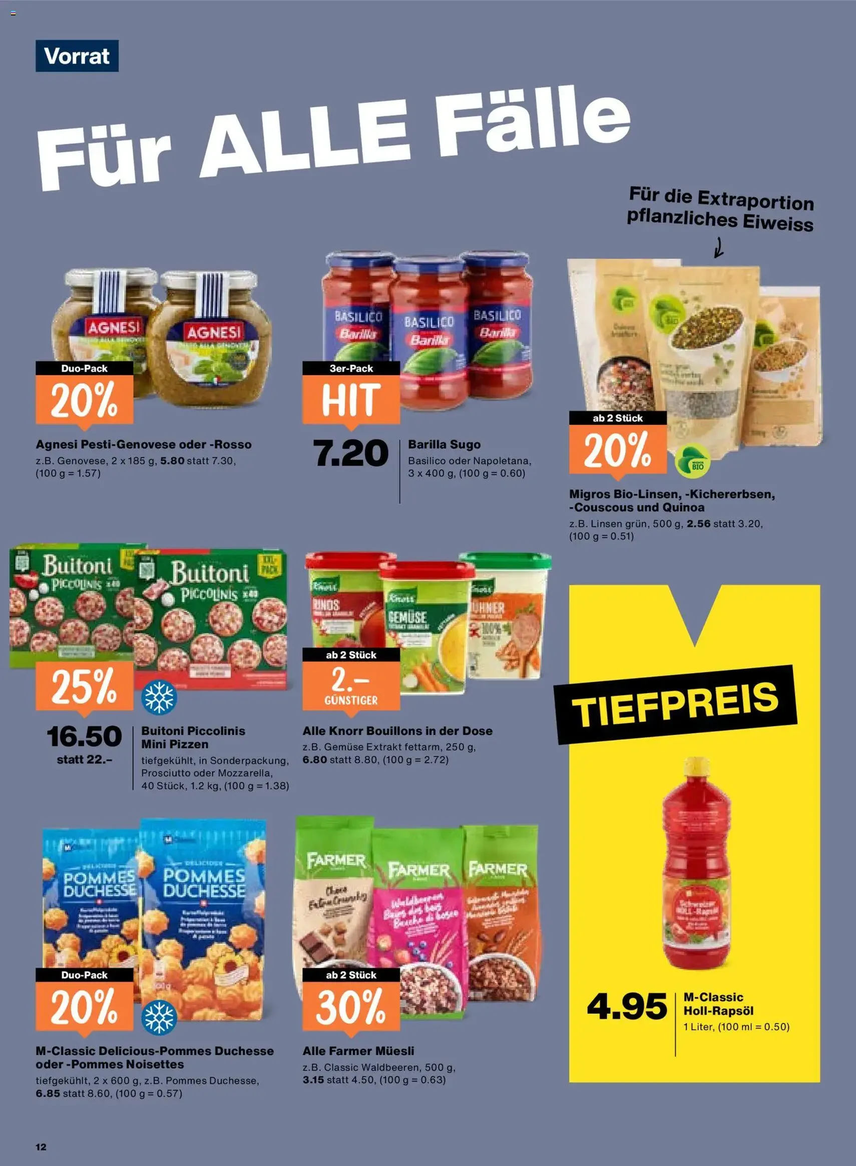 Migros aktionen - Gültiger Prospekt ab 13.08.2026, Seite 12 von insgesamt 20