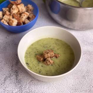 Voorvertoning van recept Courgettesoep