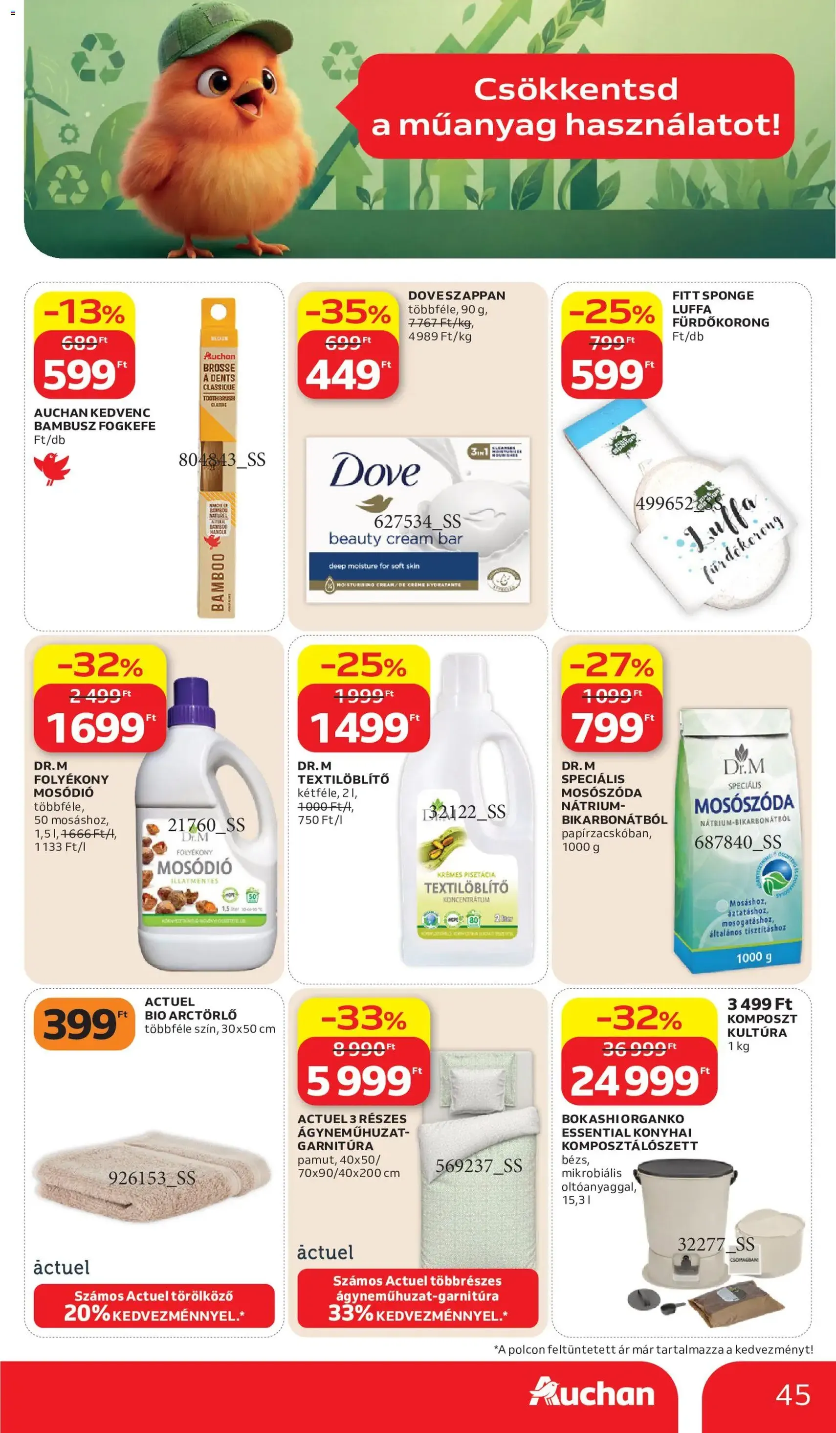 Auchan akciós újság - 2026.07.02. érvényes szórólap 45 oldal 56 oldalból