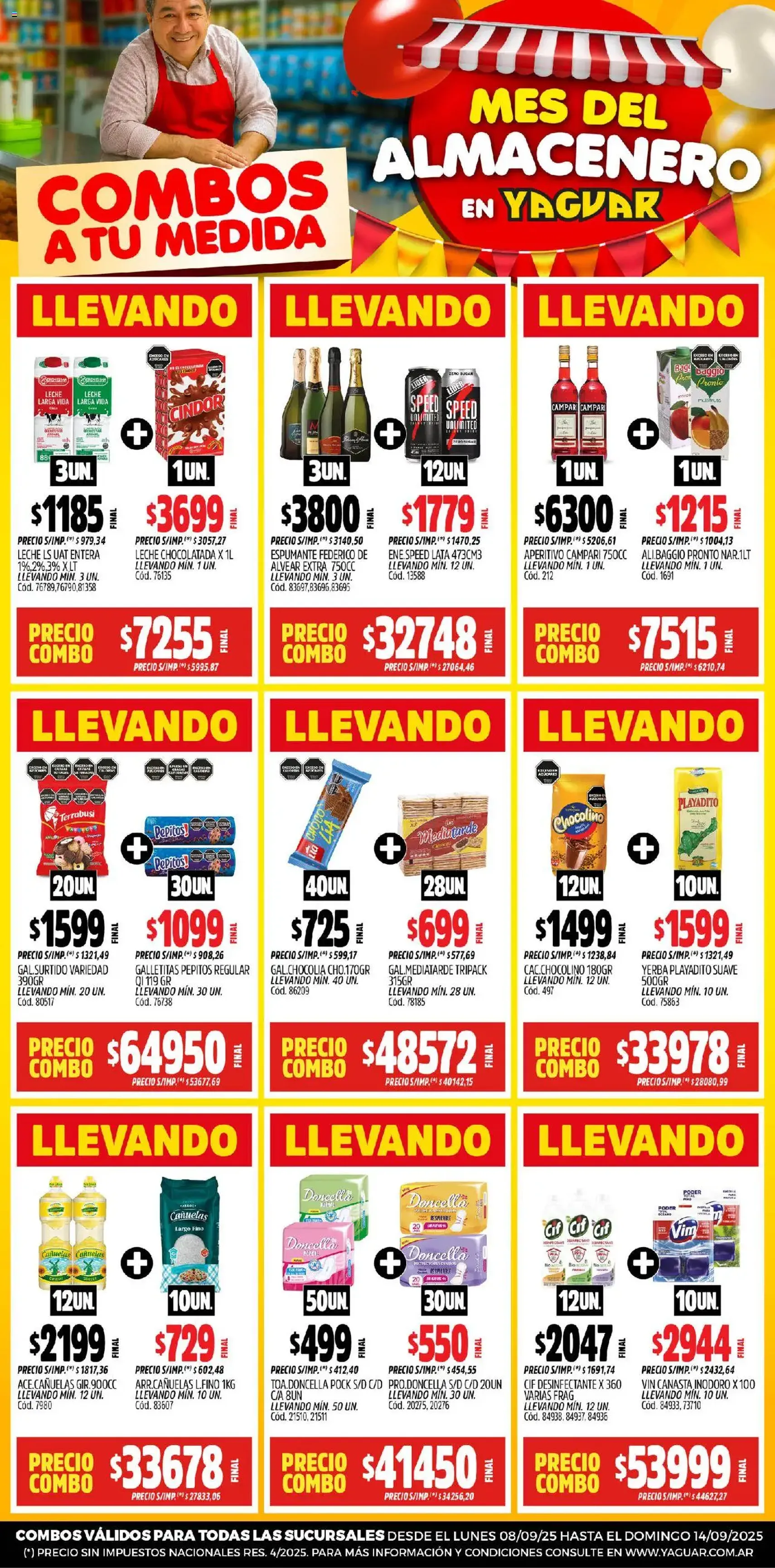 Yaguar catálogo - folleto válido desde 08/09/2025 página 3 de 35 Yaguar catálogo - folleto válido desde 08/09/2025 página 3 de 35