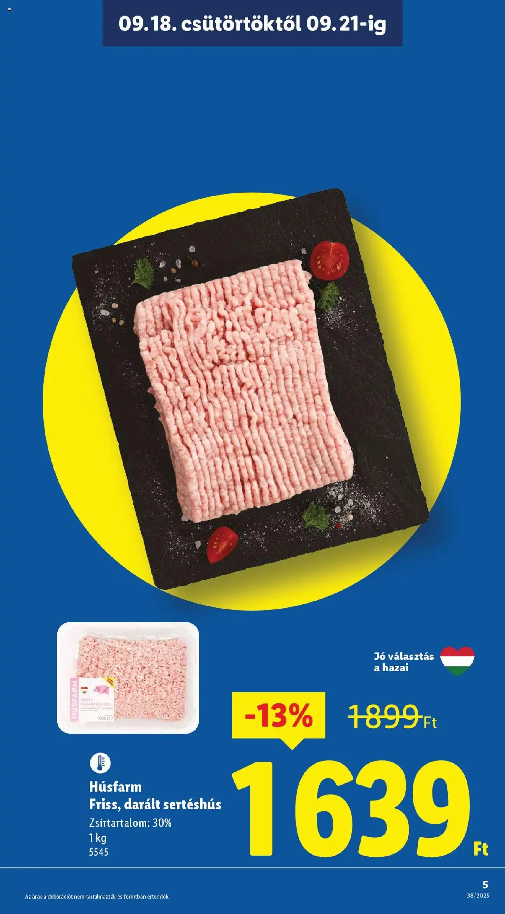 Lidl Akciós újság - 2025.09.18. érvényes szórólap 5 oldal 74 oldalból