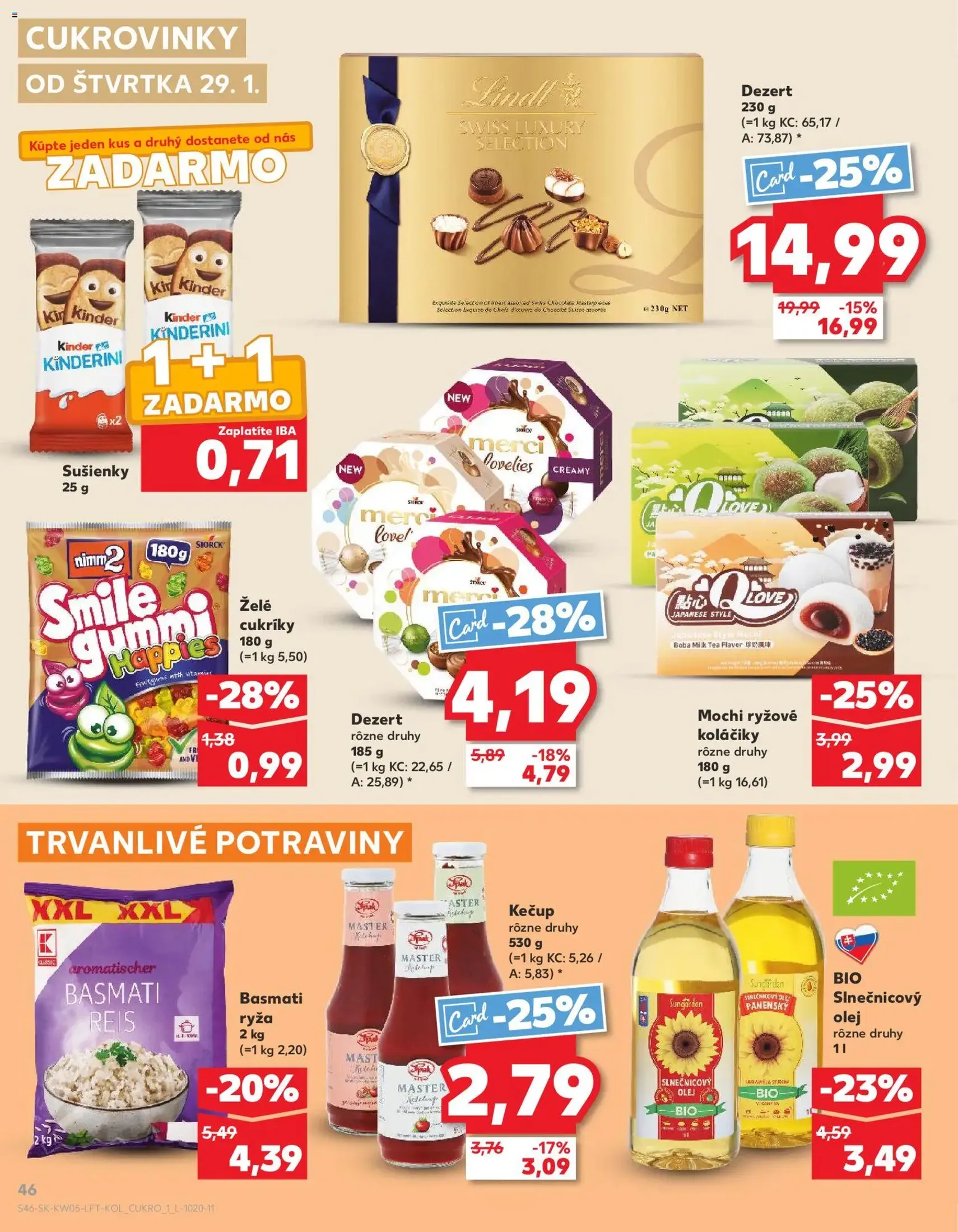 Kaufland SK Akciós újság - 2026.01.29. érvényes szórólap 46 oldal 74 oldalból