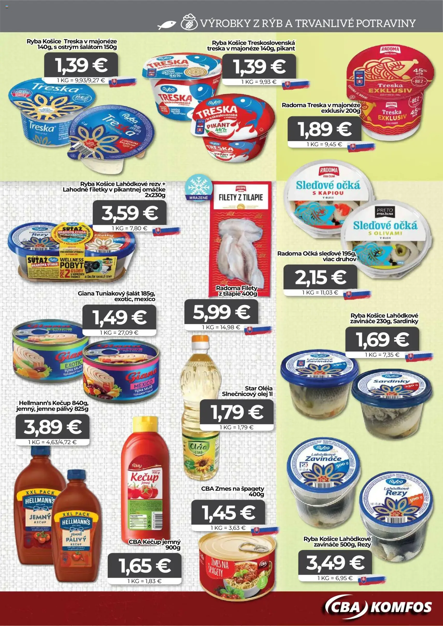 CBA Komfos leták - platný leták od 20.02.2026 strana 7 z 16