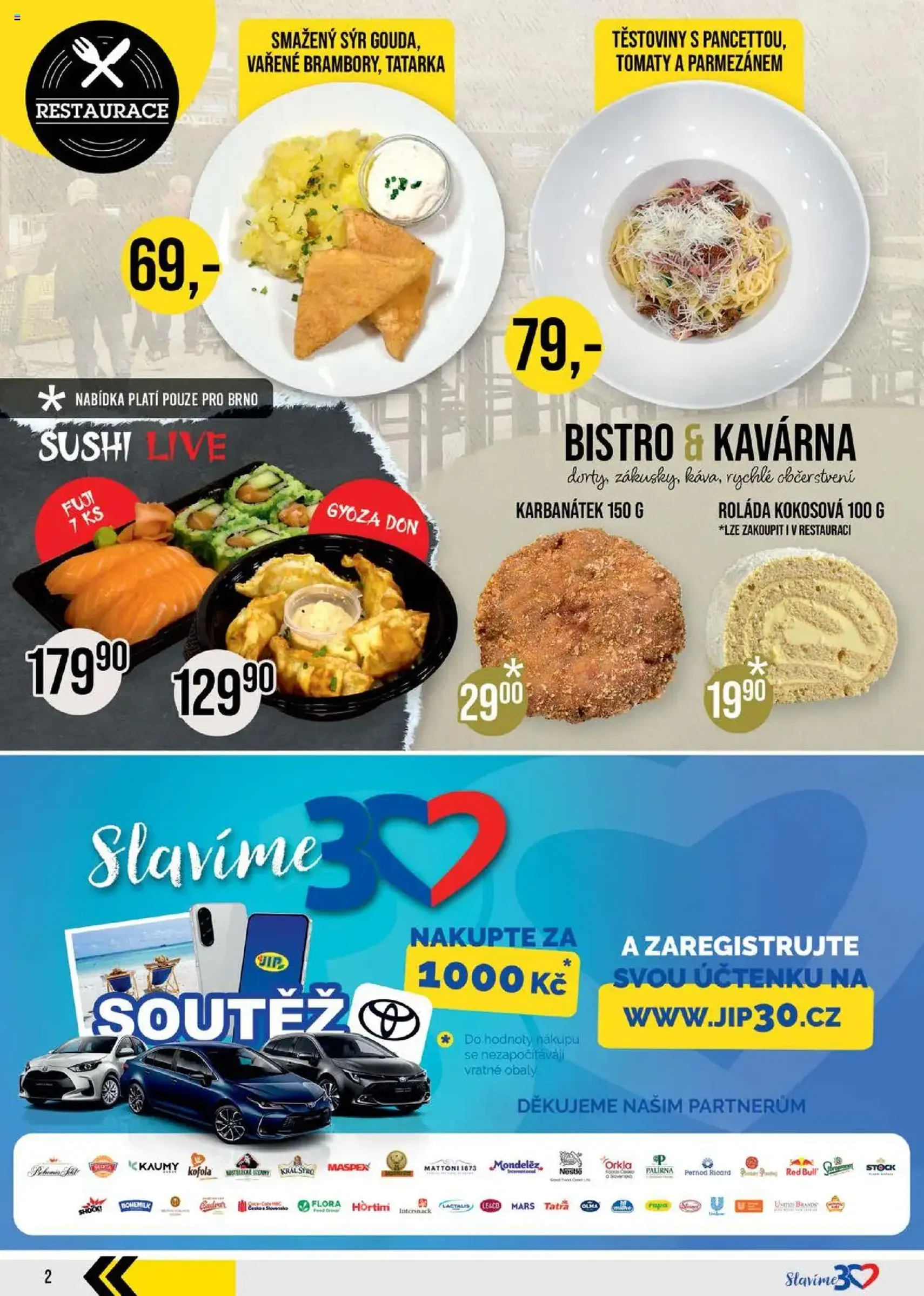 Jip leták - platný leták od 20.08.2025 strana 2 z 24 Jip leták - platný leták od 20.08.2025 strana 2 z 24