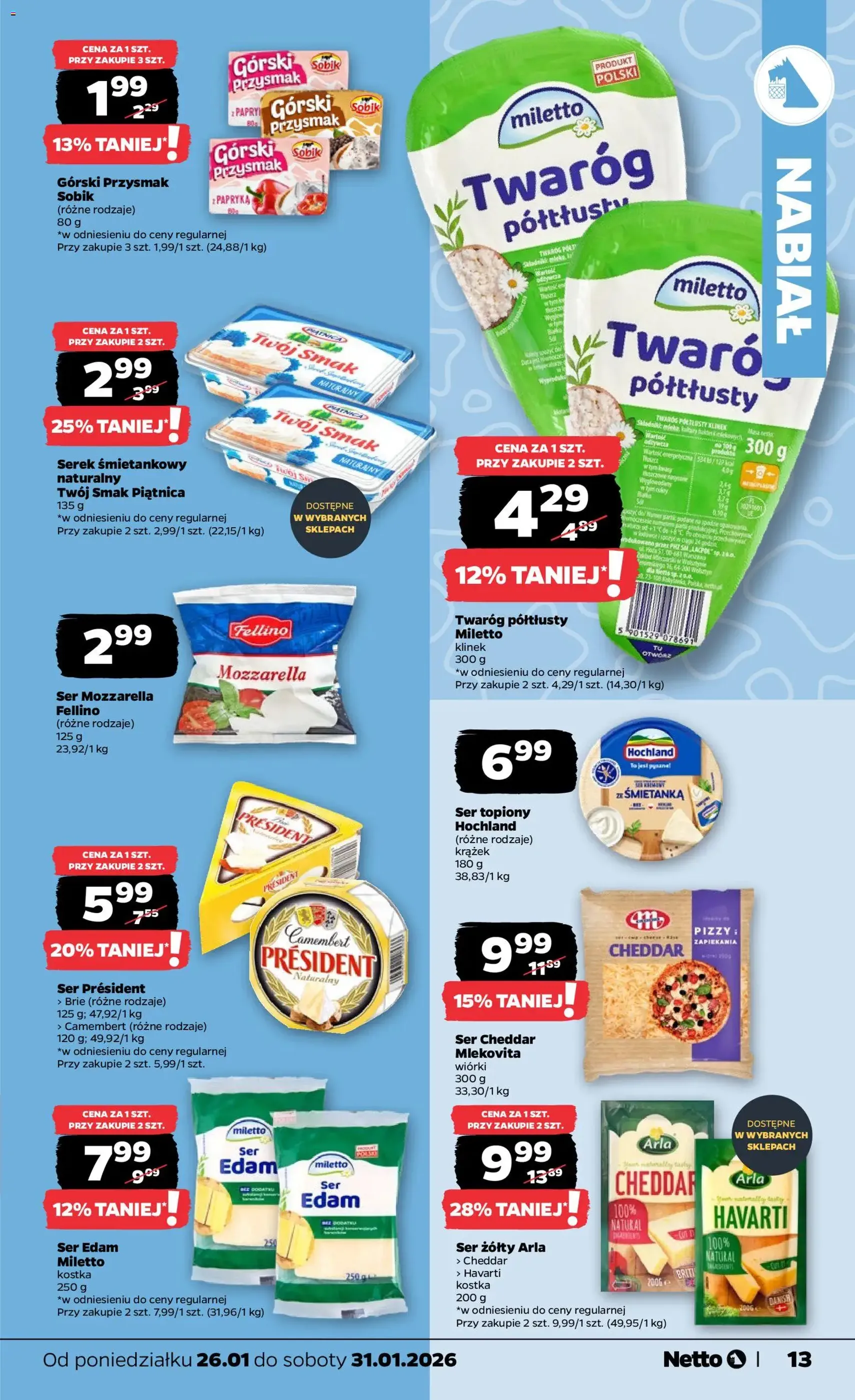 Netto gazetka - Spożywcza - ważny gazetka od 26.01.2026 strona 13 z 30