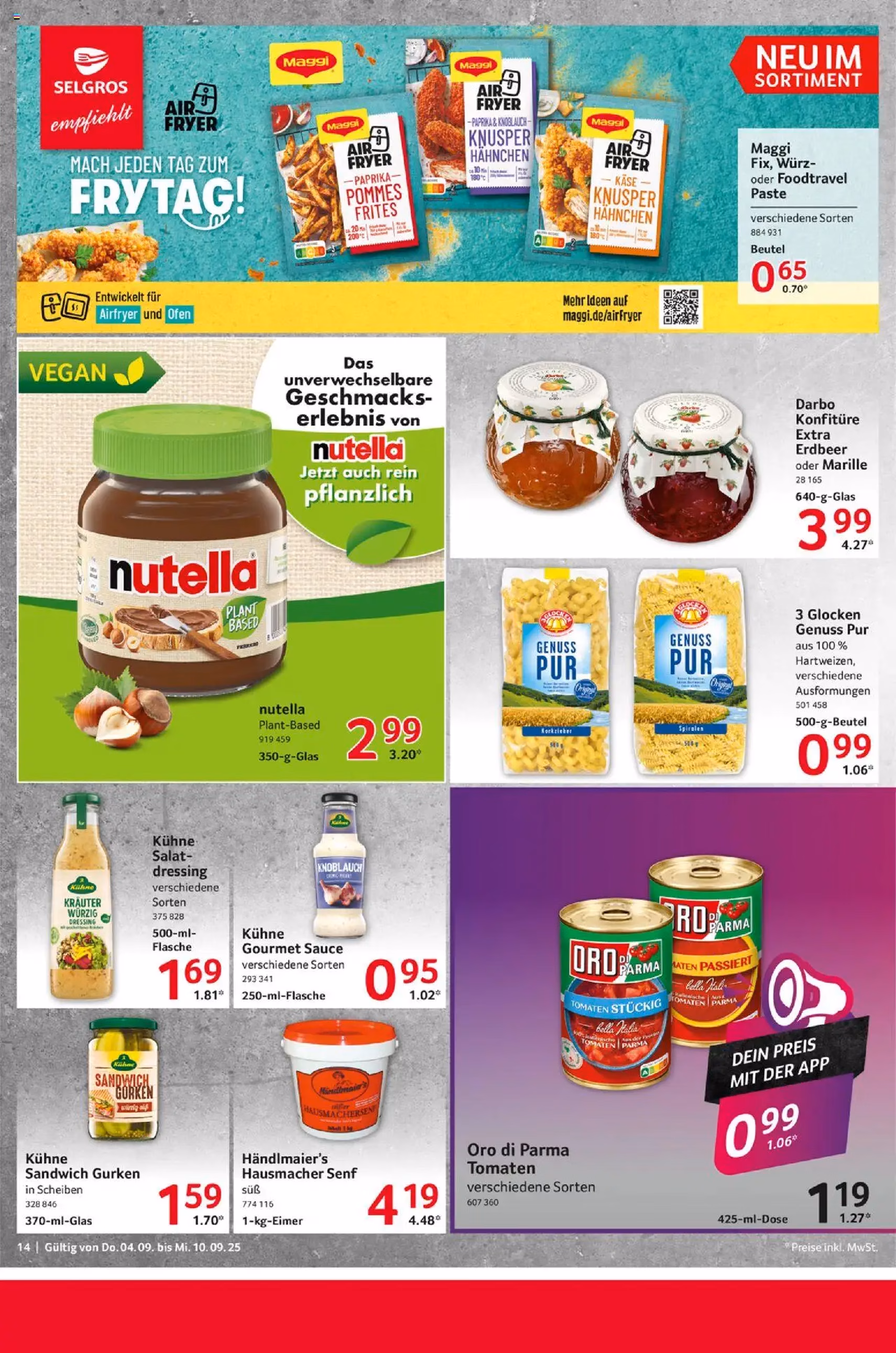 Selgros Prospekt - Gültiger Prospekt ab 04.09.2025, Seite 14 von insgesamt 36 Selgros Prospekt - Gültiger Prospekt ab 04.09.2025, Seite 14 von insgesamt 36