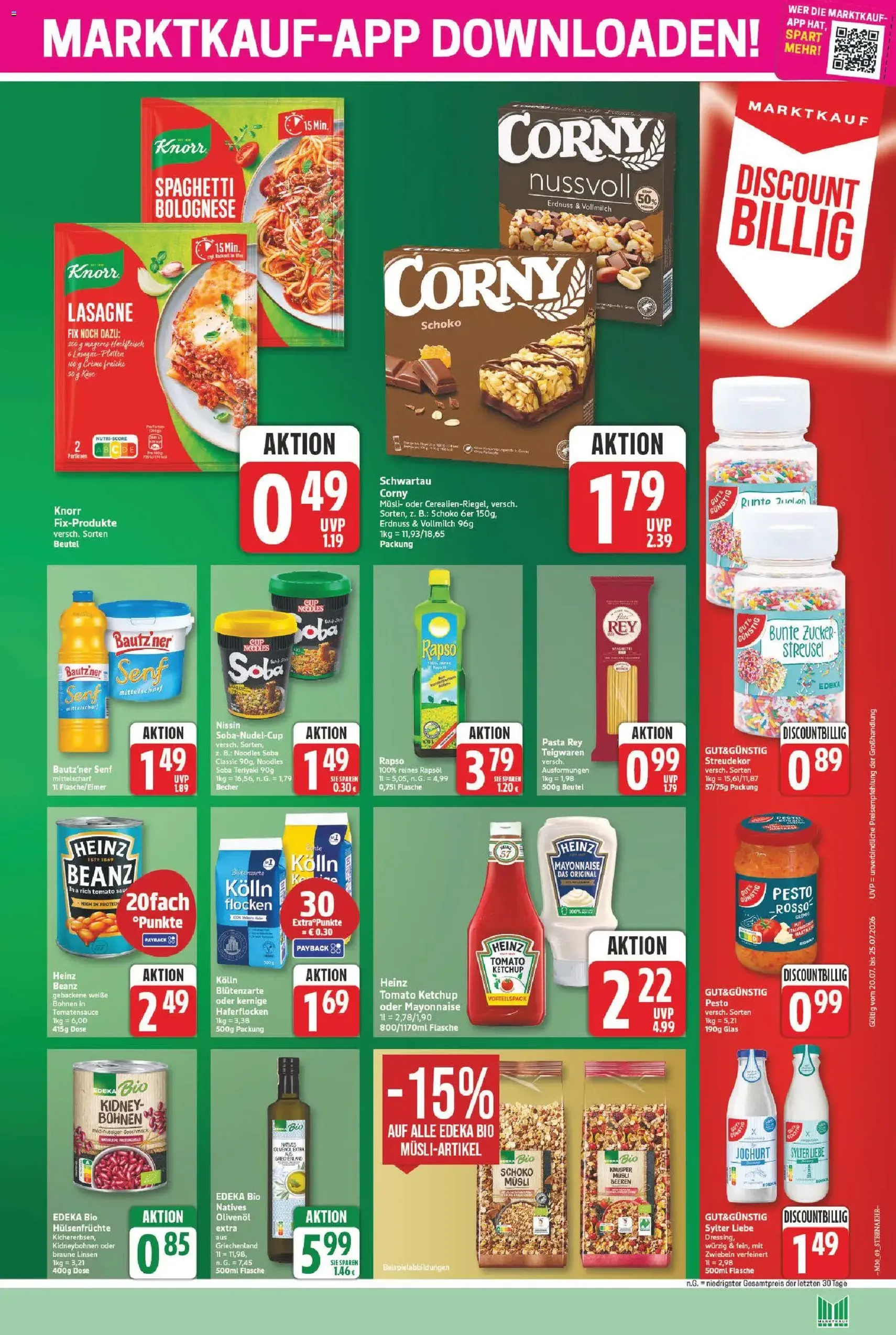 Marktkauf Prospekt - Gültiger Prospekt ab 20.07.2026, Seite 9 von insgesamt 37