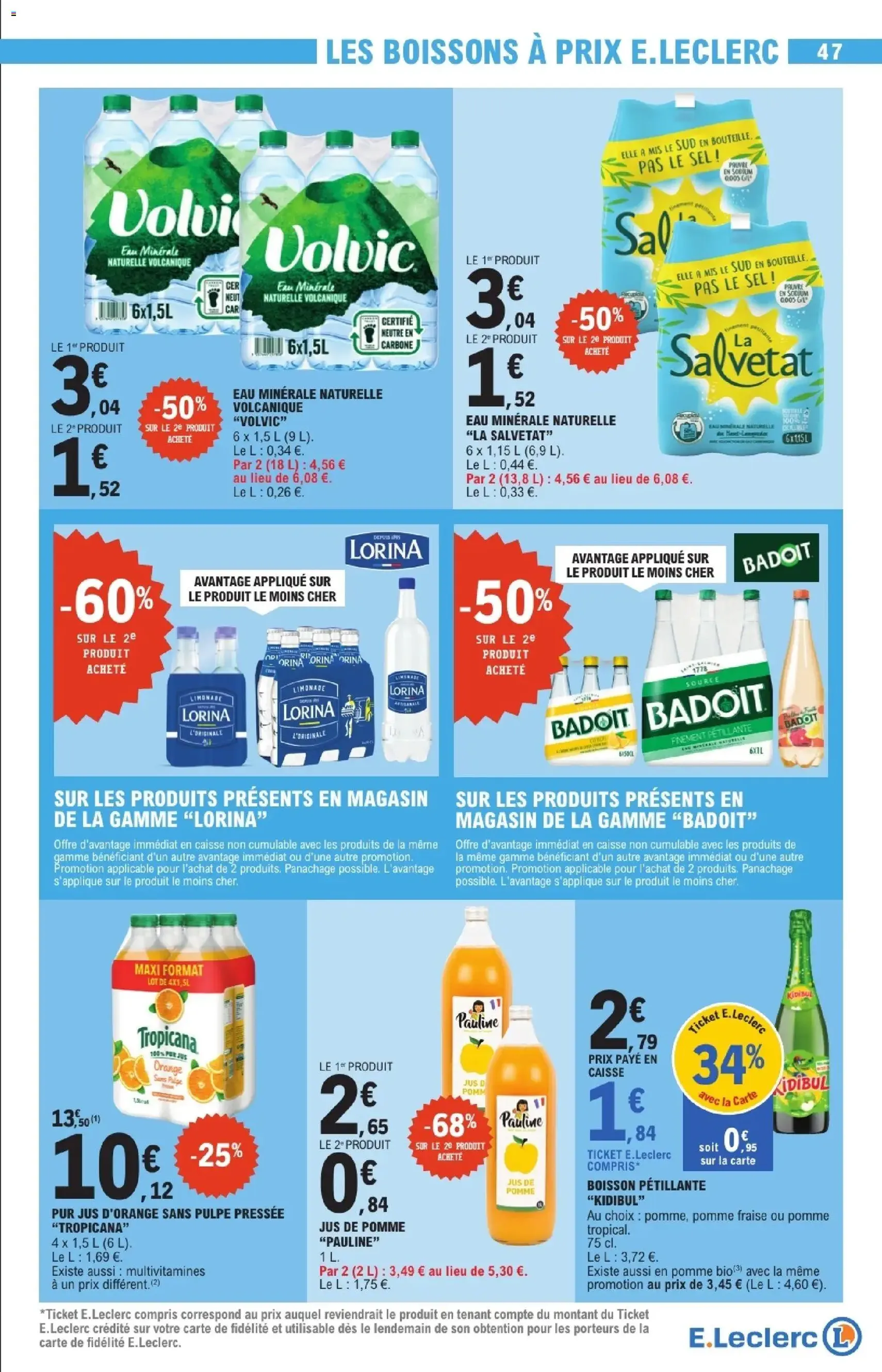 E.Leclerc catalogue semaine 51 - brochure valable à partir du 16/12/2025, page 47 sur 64