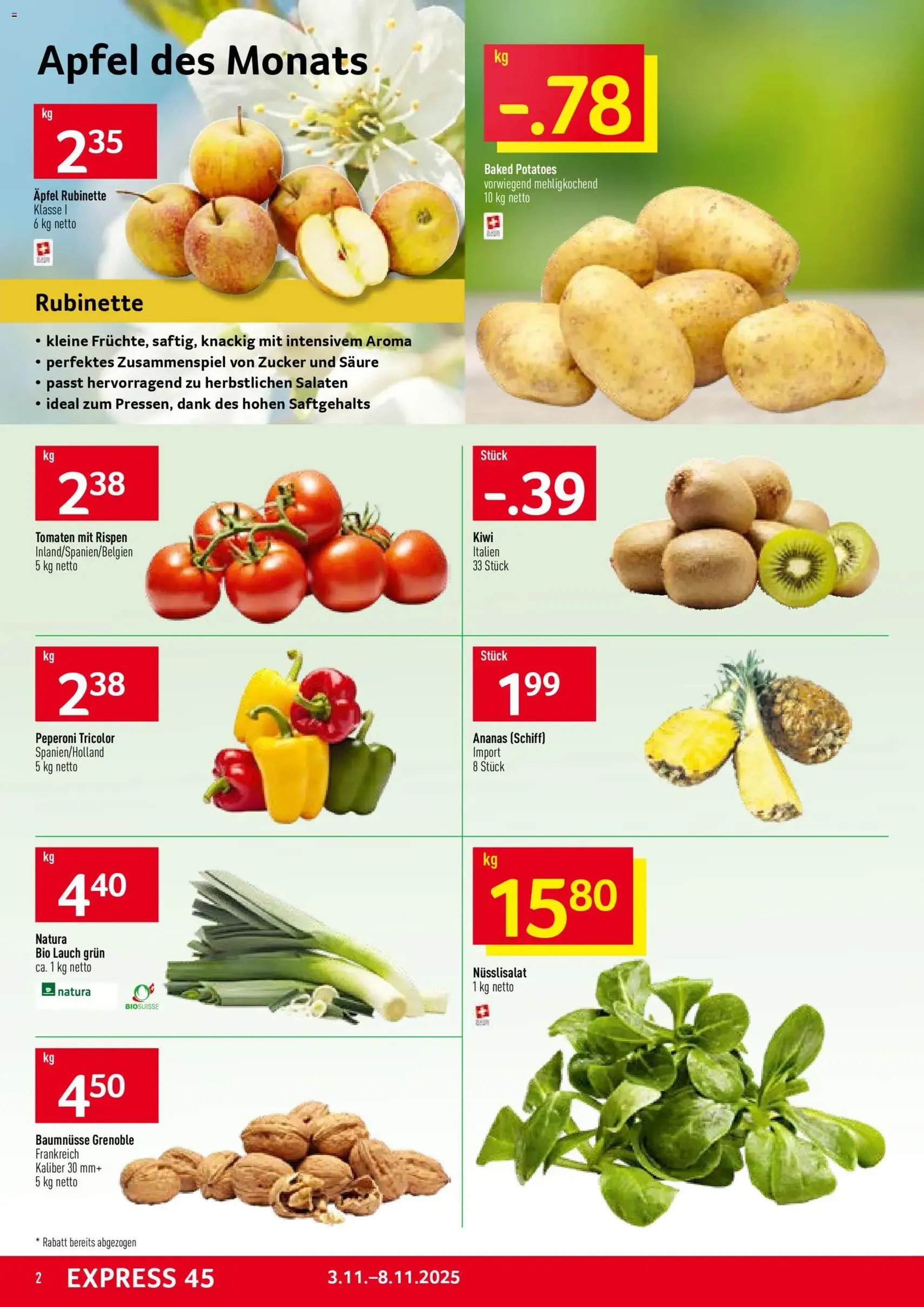 Prodega Aktionen - Gültiger Prospekt ab 03.11.2025, Seite 2 von insgesamt 40