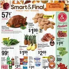Smart & Final Weekly Ad - Flyer preview valid from 11/19/2025