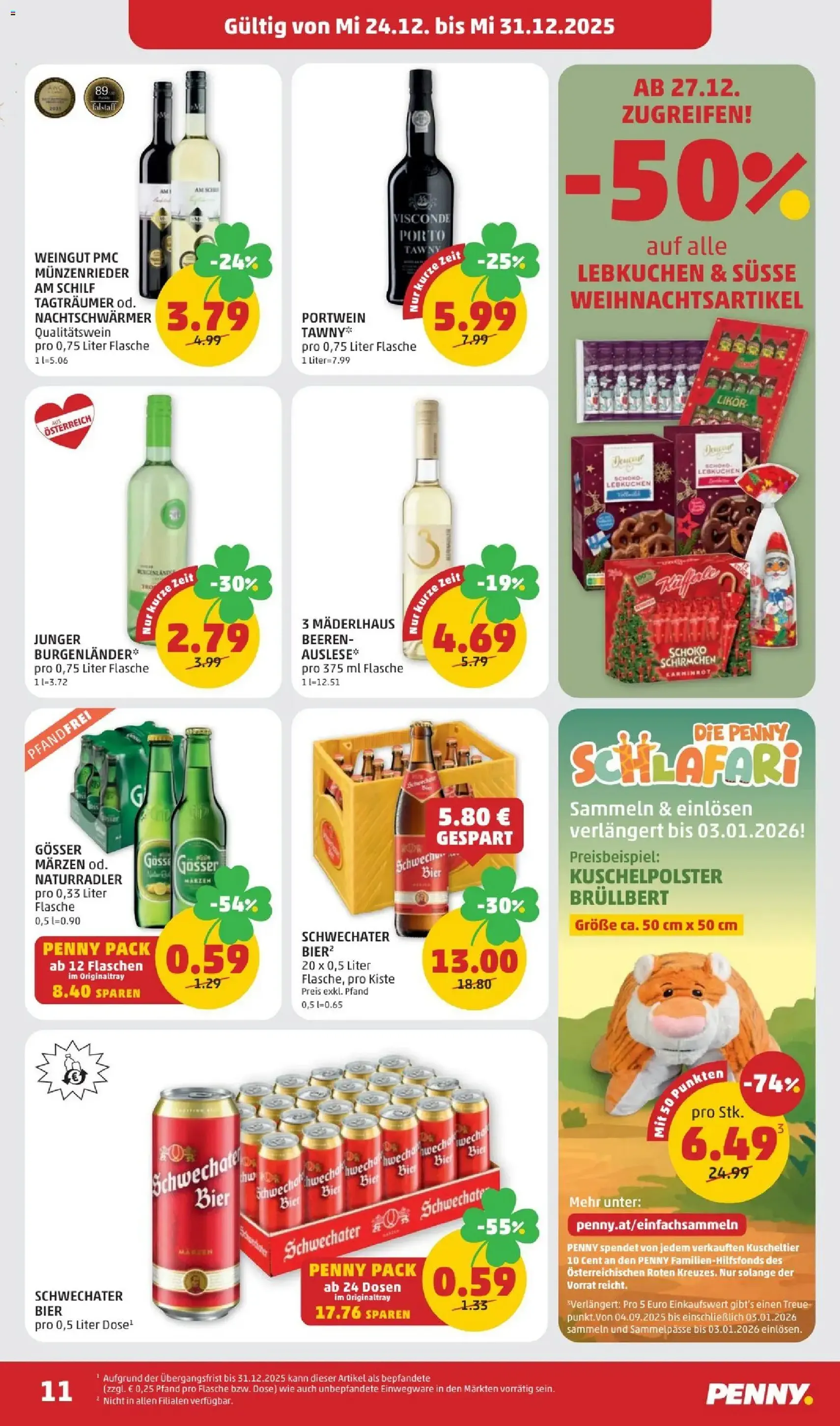 Penny Markt Flugblatt - Gültiger Prospekt ab 24.12.2025, Seite 11 von insgesamt 24