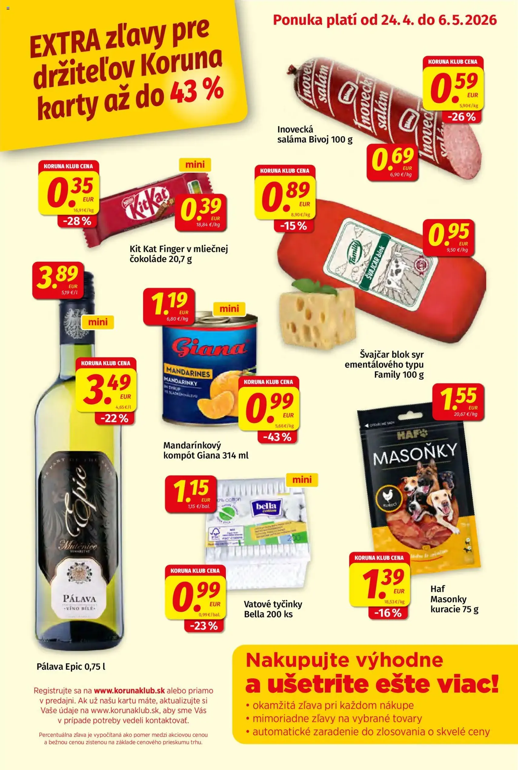 Koruna leták - platný leták od 24.04.2026 strana 9 z 24