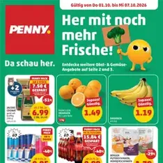 Penny Markt - Flugblatt - Prospekt Vorschau gültig ab 01.10.2026