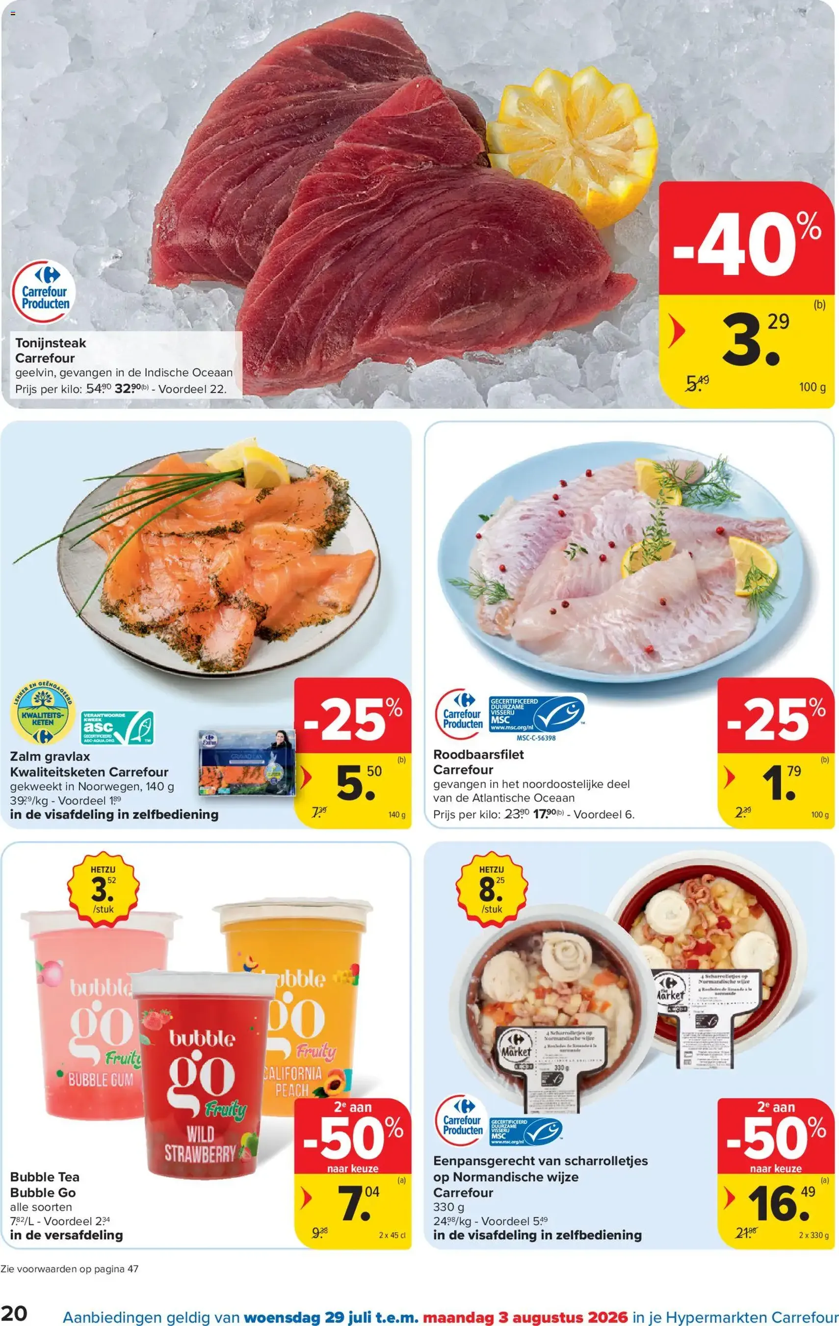 Carrefour folder week 31 - geldige folder vanaf 29/07/2026 pagina 20 van 51