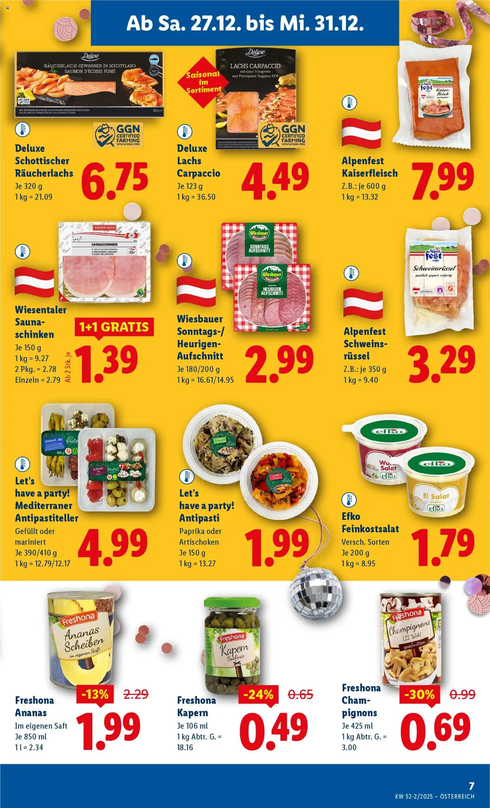 Lidl Flugblatt - Gültiger Prospekt ab 27.12.2025, Seite 9 von insgesamt 29
