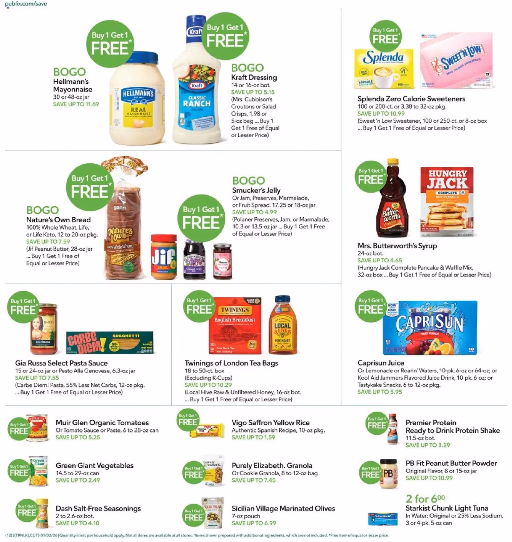 Publix Leaflet - valid flyer from 01/02/2026, page 12 of 21