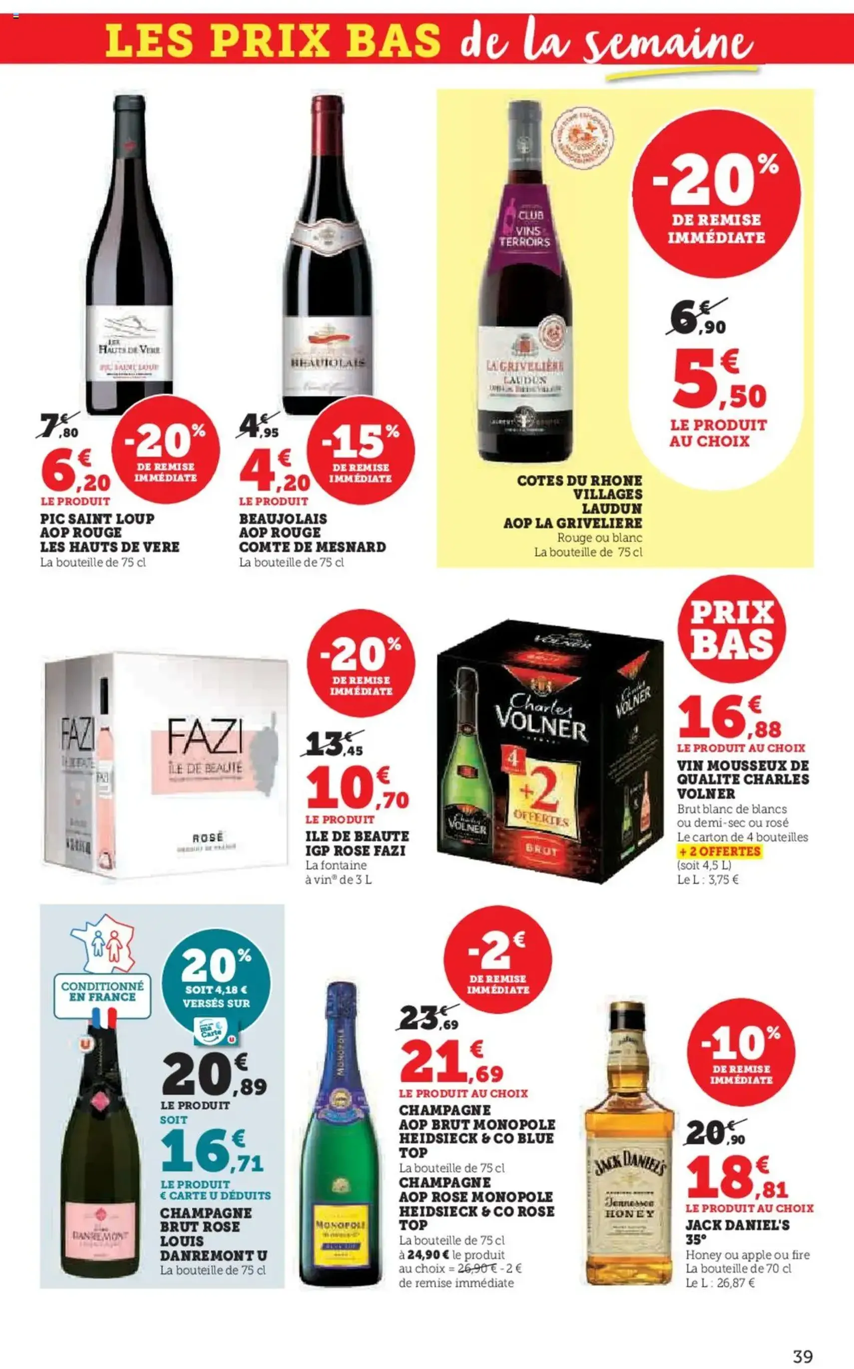 Super U catalogue - brochure valable à partir du 02/09/2025, page 39 sur 52 Super U catalogue - brochure valable à partir du 02/09/2025, page 39 sur 52