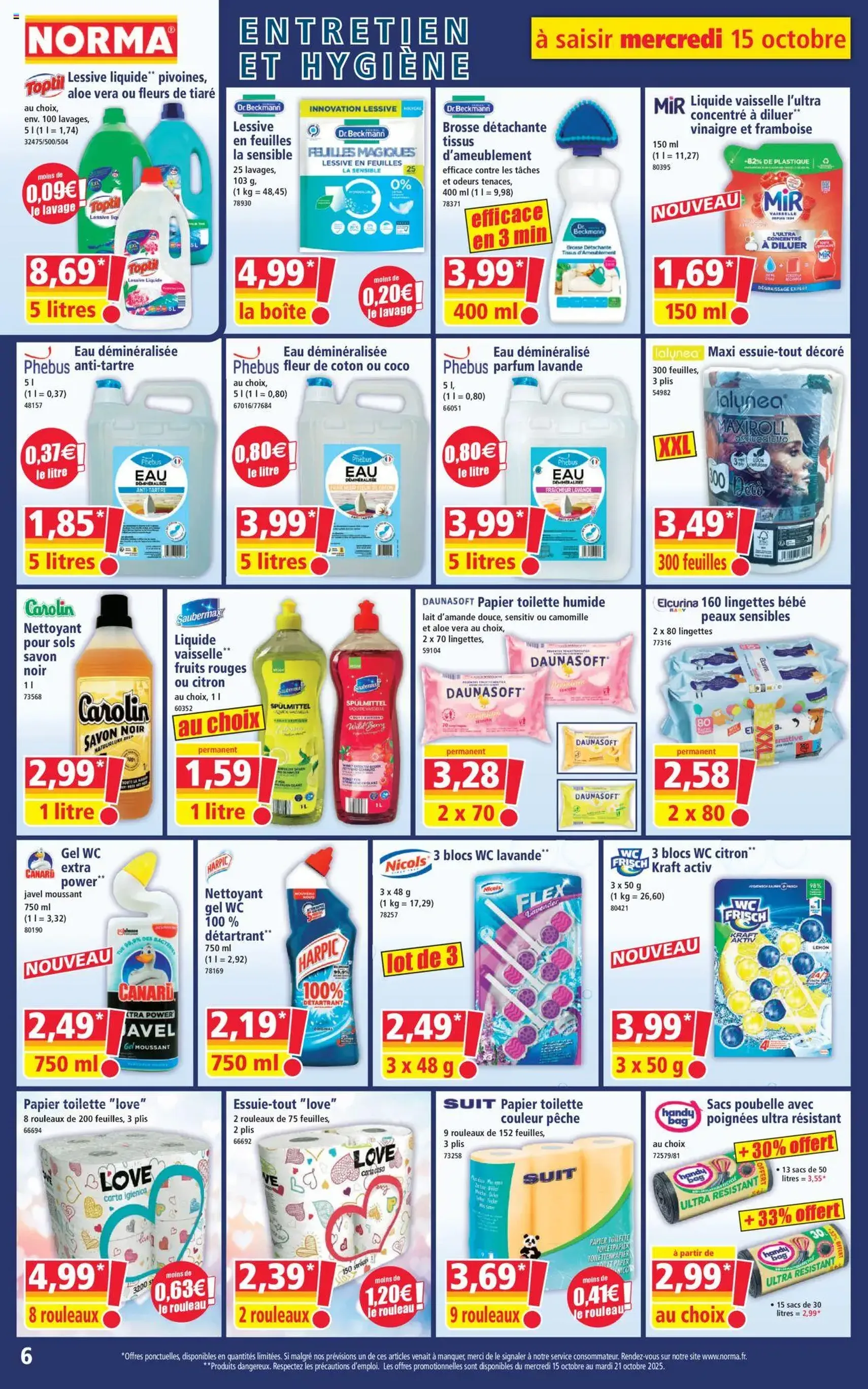Norma catalogue - brochure valable à partir du 15/10/2025, page 6 sur 14 Norma catalogue - brochure valable à partir du 15/10/2025, page 6 sur 14