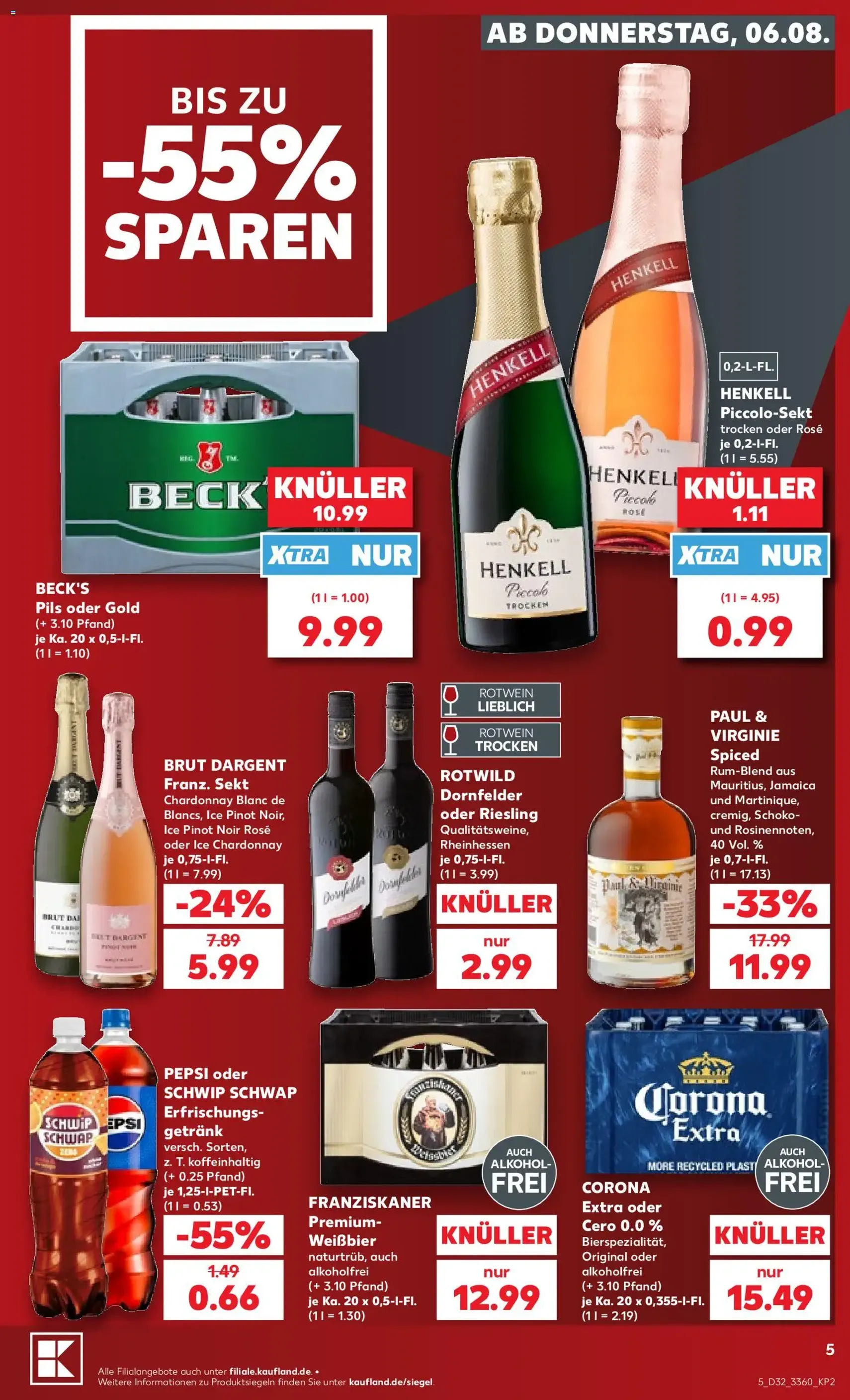 Kaufland Prospekt - Gültiger Prospekt ab 06.08.2026, Seite 5 von insgesamt 58
