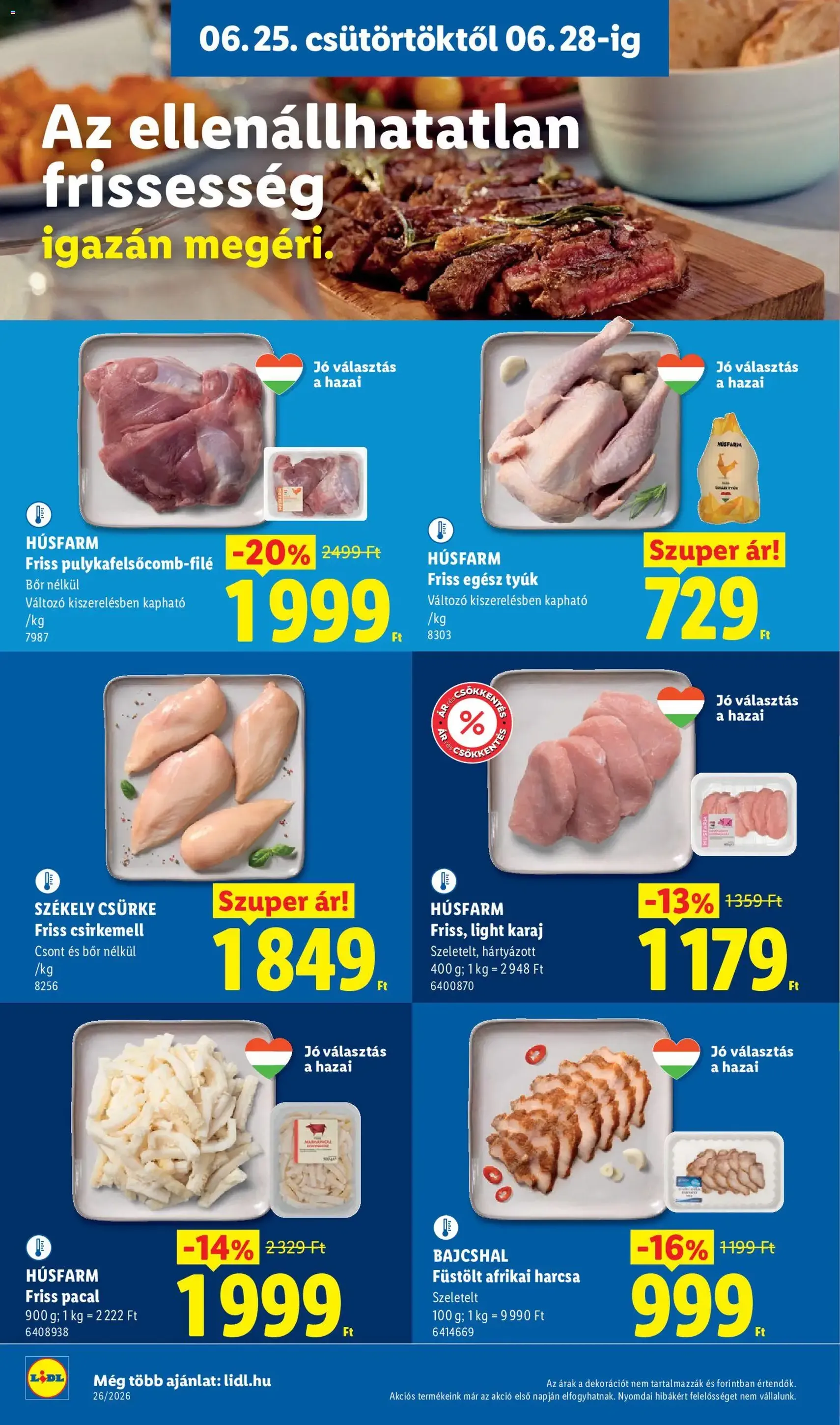 Lidl akciós újság - 2026.06.25. érvényes szórólap 6 oldal 74 oldalból