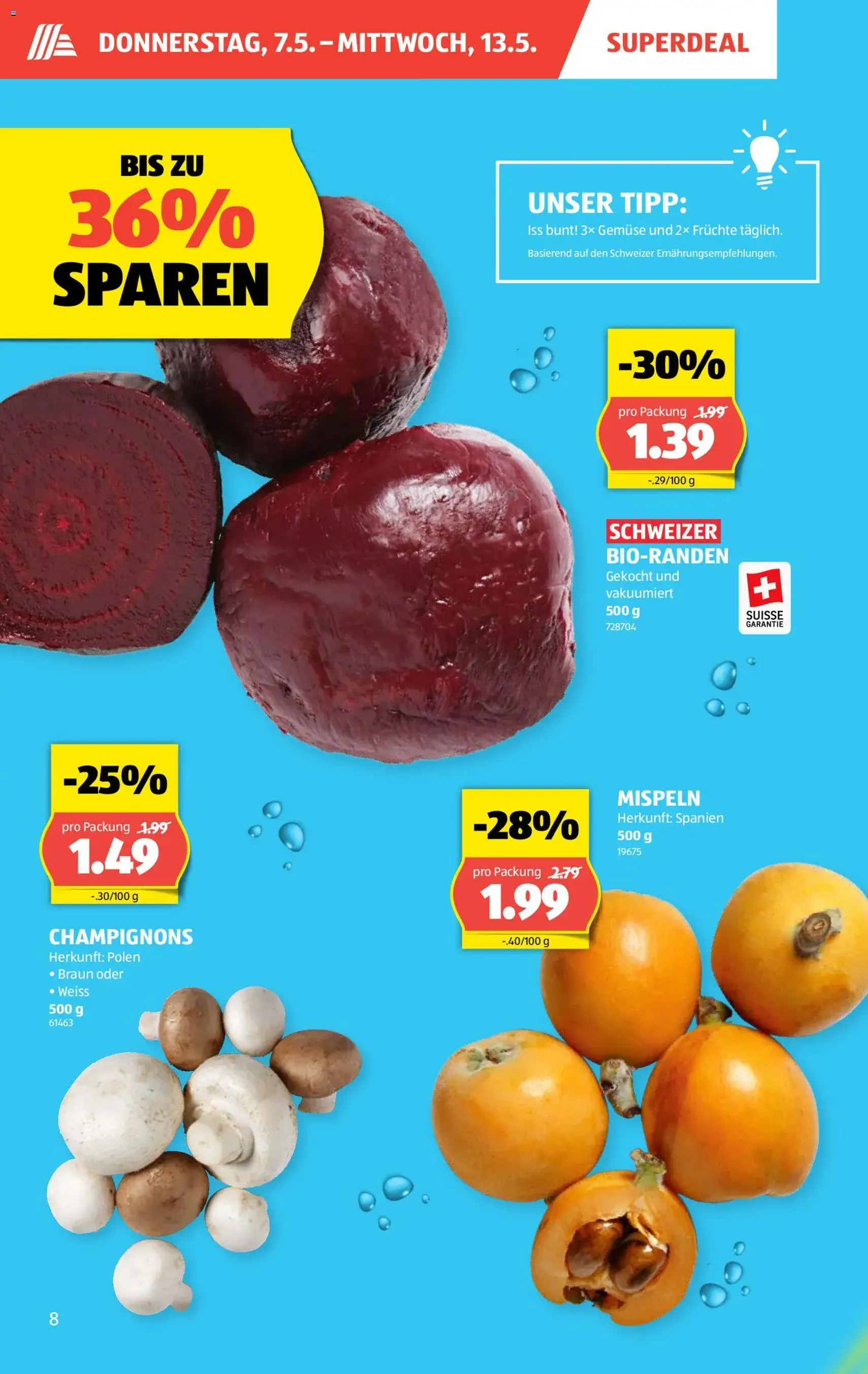Aldi aktionen - Gültiger Prospekt ab 07.05.2026, Seite 8 von insgesamt 35