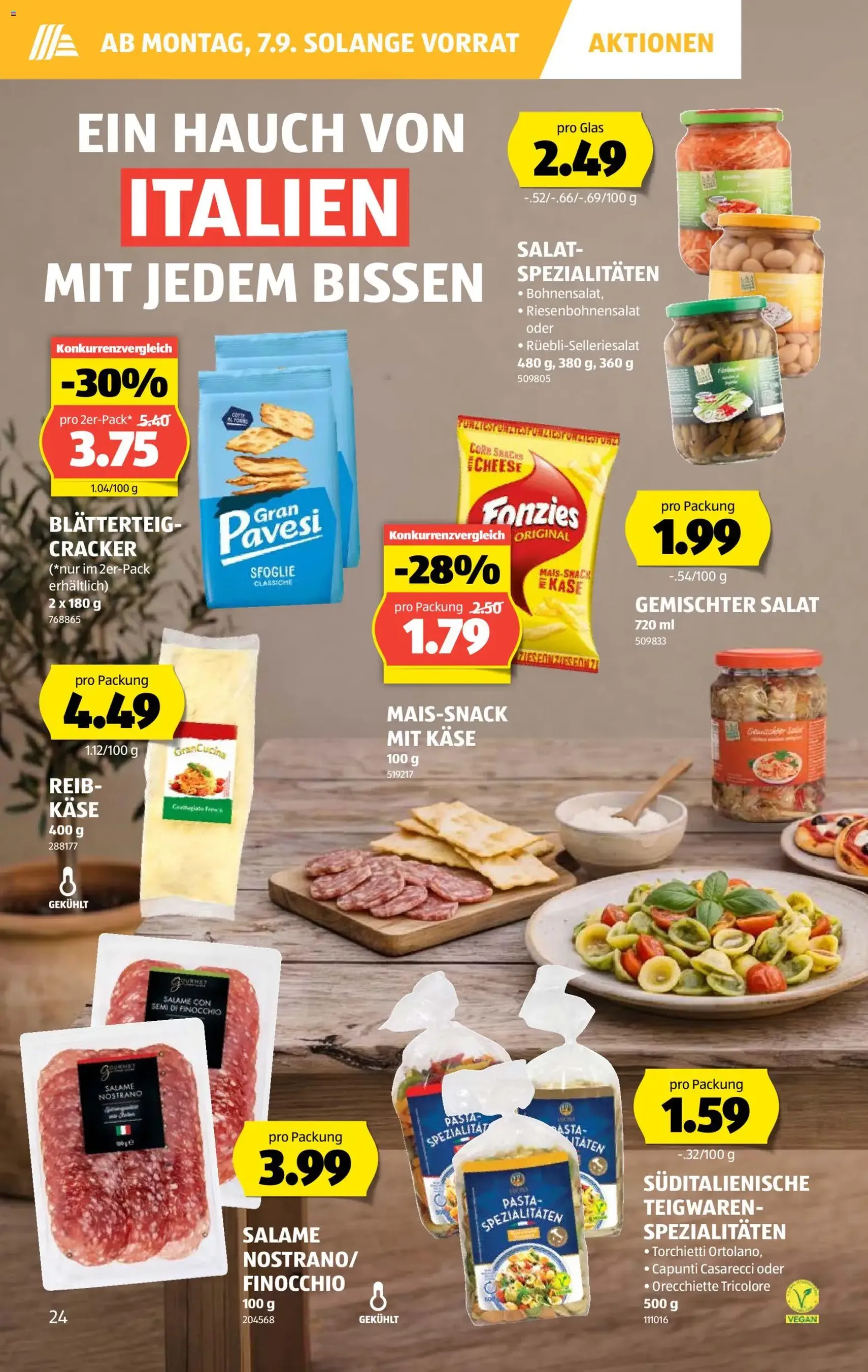 Aldi aktionen - Gültiger Prospekt ab 03.09.2026, Seite 24 von insgesamt 44
