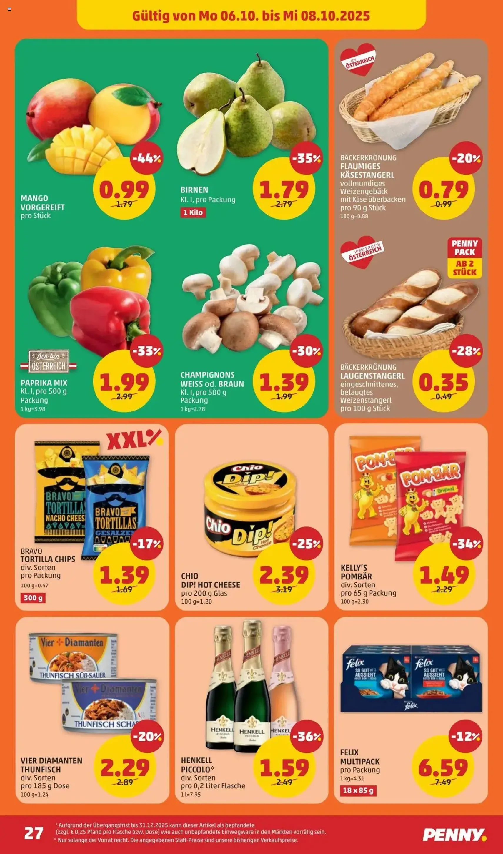 Penny Markt Flugblatt - Gültiger Prospekt ab 02.10.2025, Seite 27 von insgesamt 32