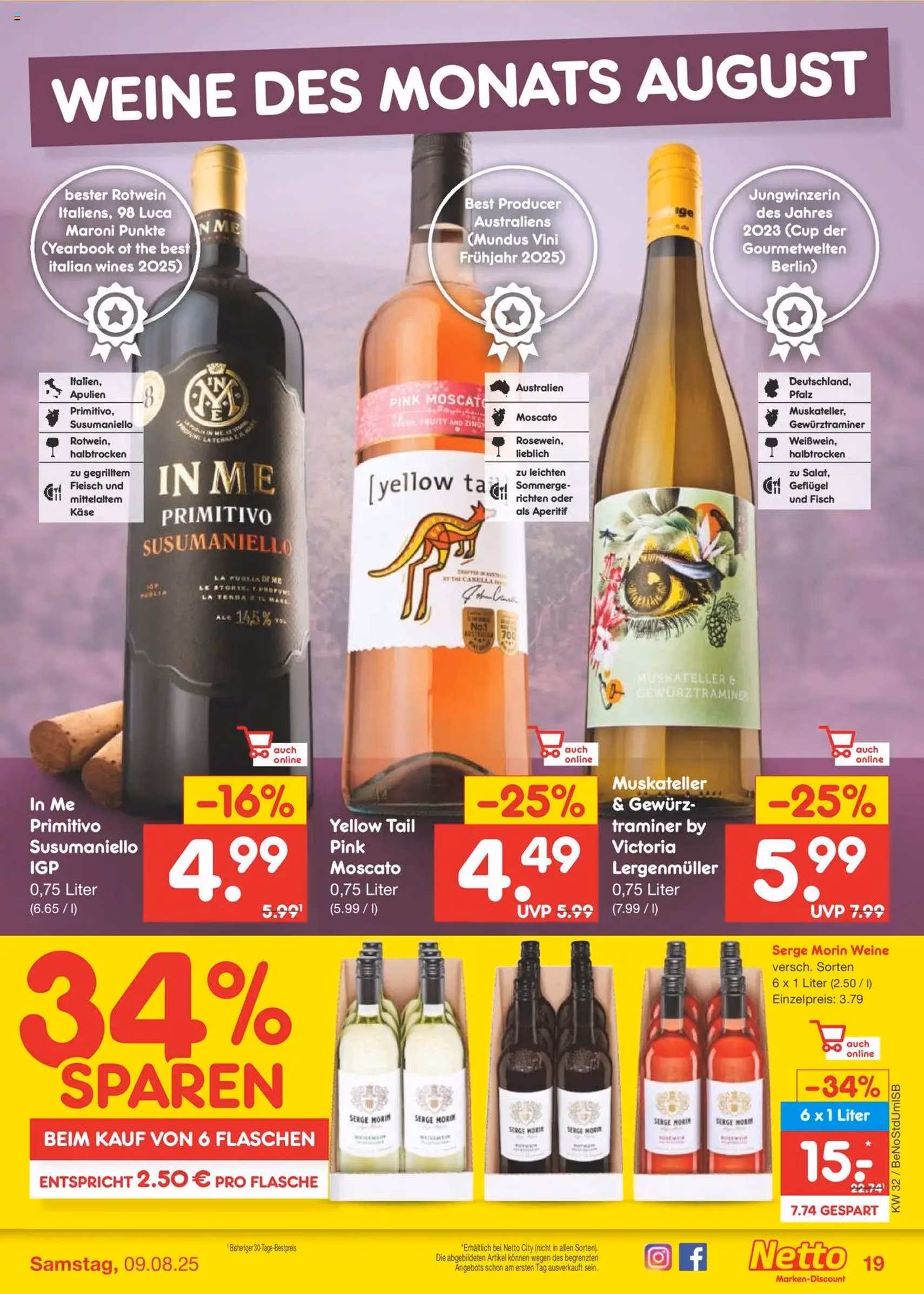 Netto Marken-Discount Prospekt - Gültiger Prospekt ab 04.08.2025, Seite 29 von insgesamt 61 Netto Marken-Discount Prospekt - Gültiger Prospekt ab 04.08.2025, Seite 29 von insgesamt 61
