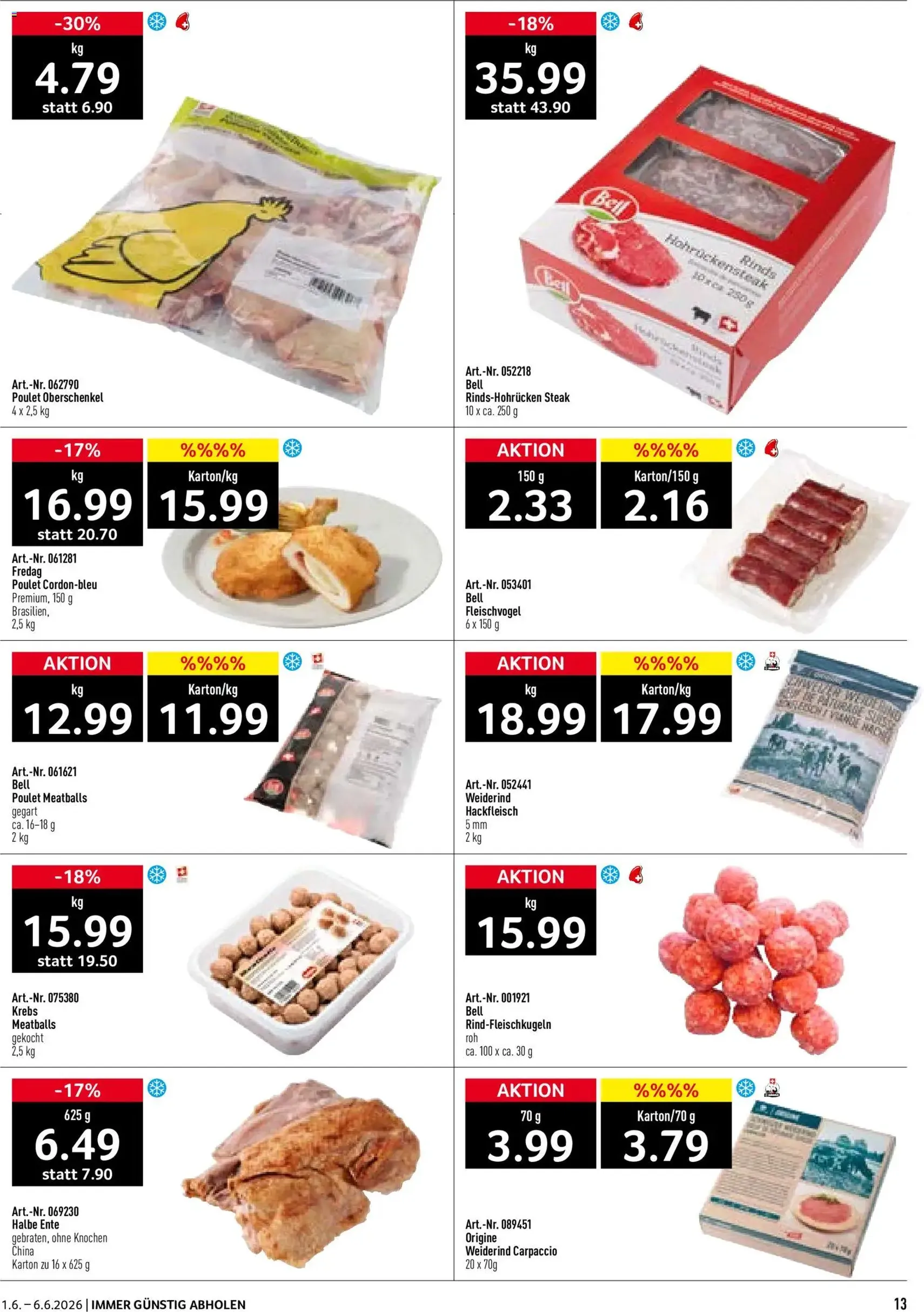 Prodega aktionen - Gültiger Prospekt ab 01.06.2026, Seite 13 von insgesamt 39