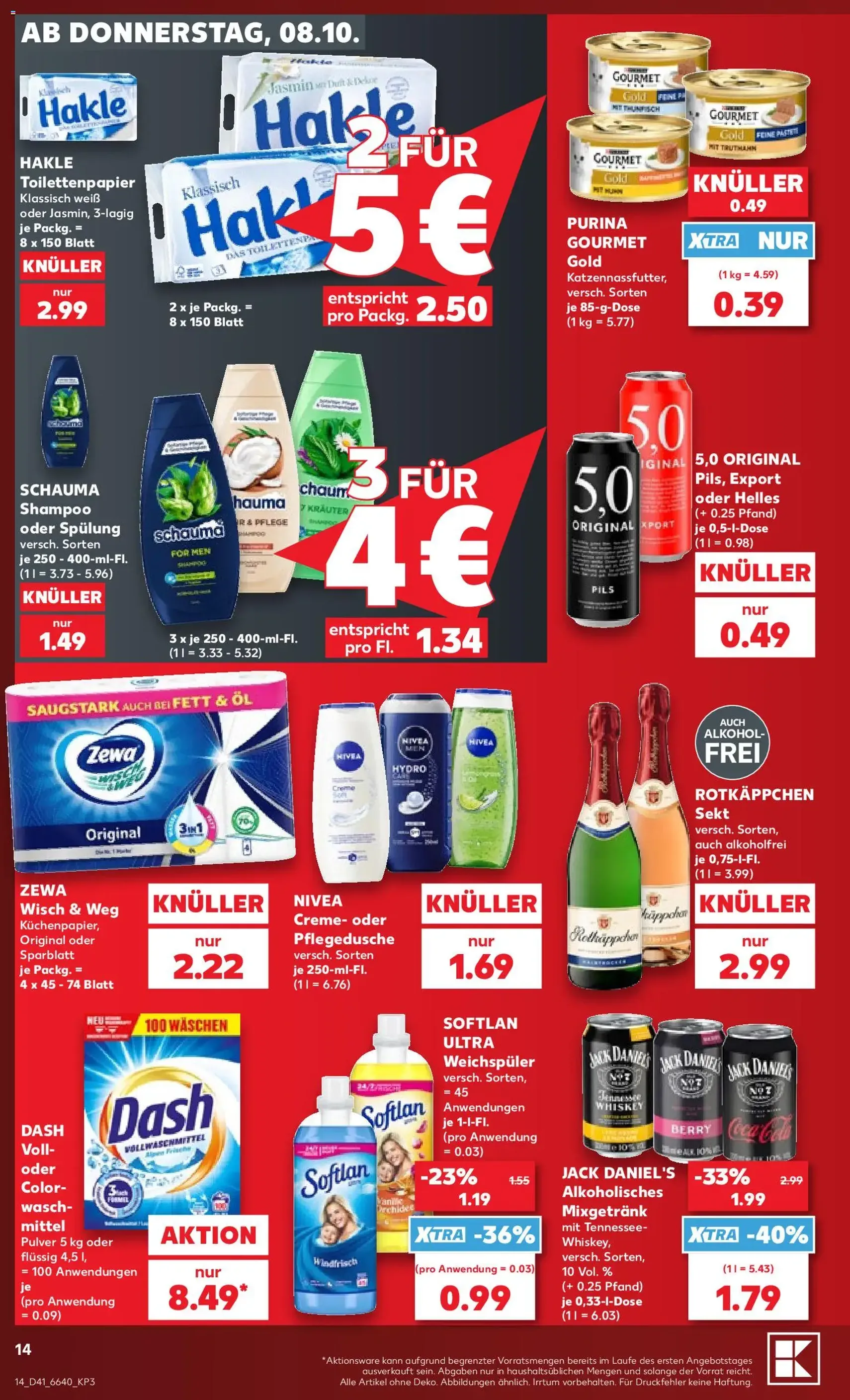 Kaufland Prospekt - Gültiger Prospekt ab 08.10.2026, Seite 14 von insgesamt 70