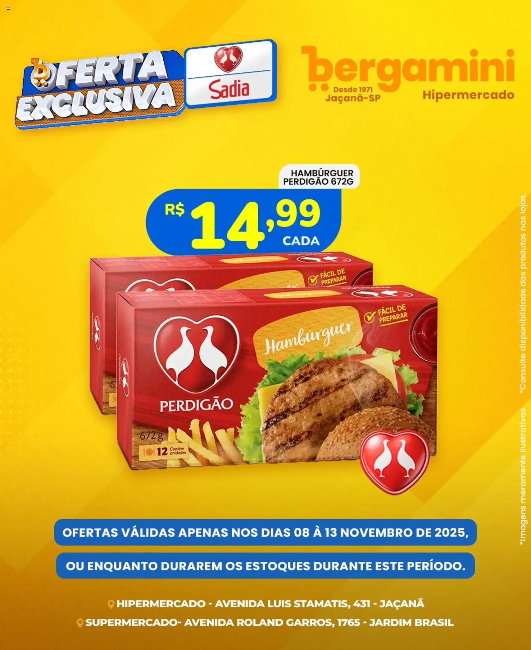 Supermercado Bergamini - Ofertas Sadia e Perdigão - folheto válido a partir de 08/11/2025 página 2 de 7