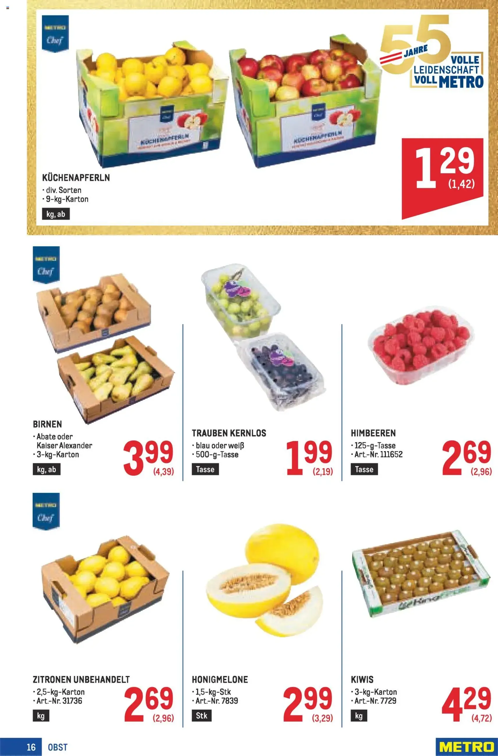 Metro Profi - Gültiger Prospekt ab 19.03.2026, Seite 16 von insgesamt 64