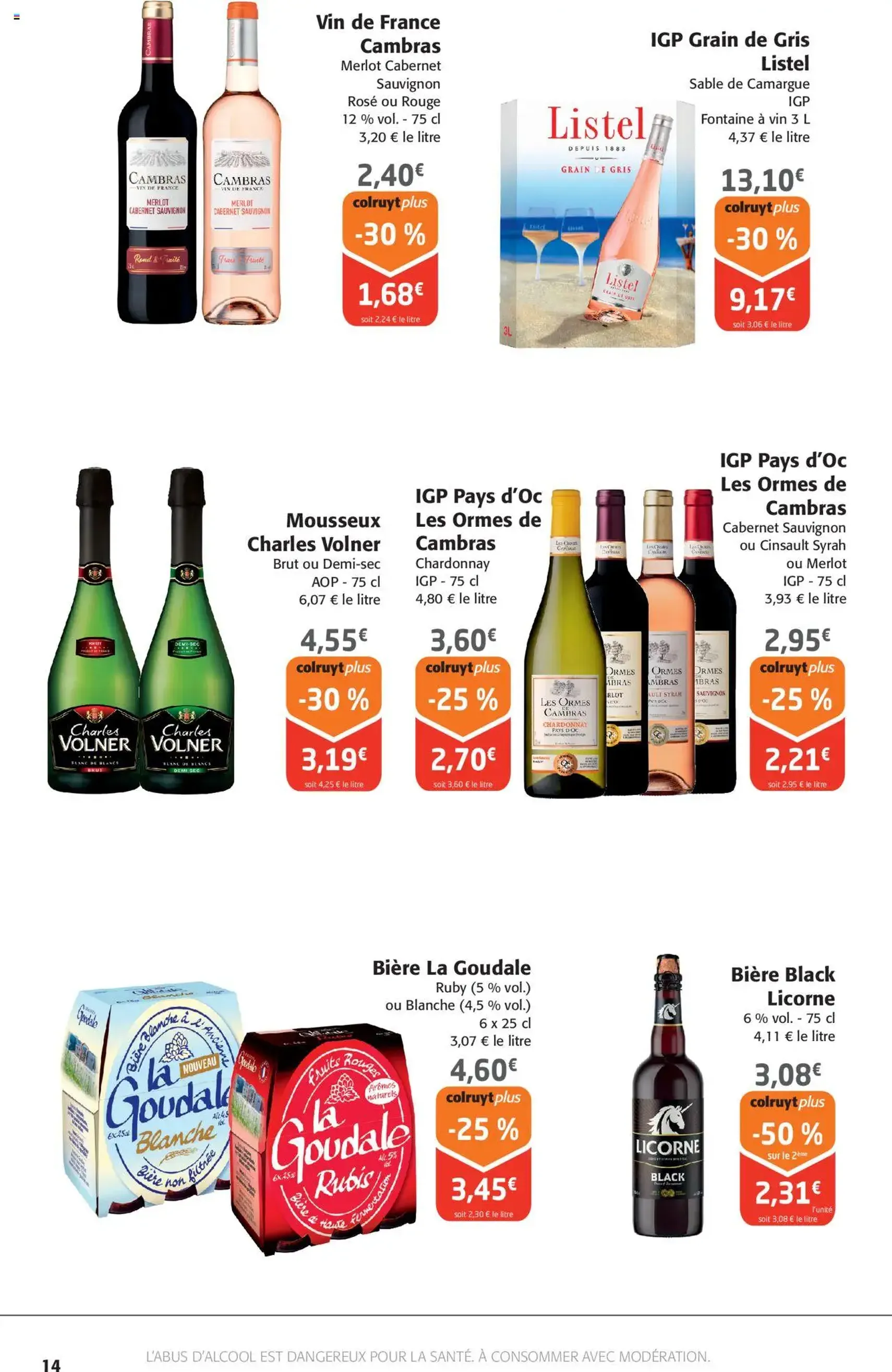 Colruyt catalogue - brochure valable à partir du 27/08/2025, page 14 sur 32 Colruyt catalogue - brochure valable à partir du 27/08/2025, page 14 sur 32