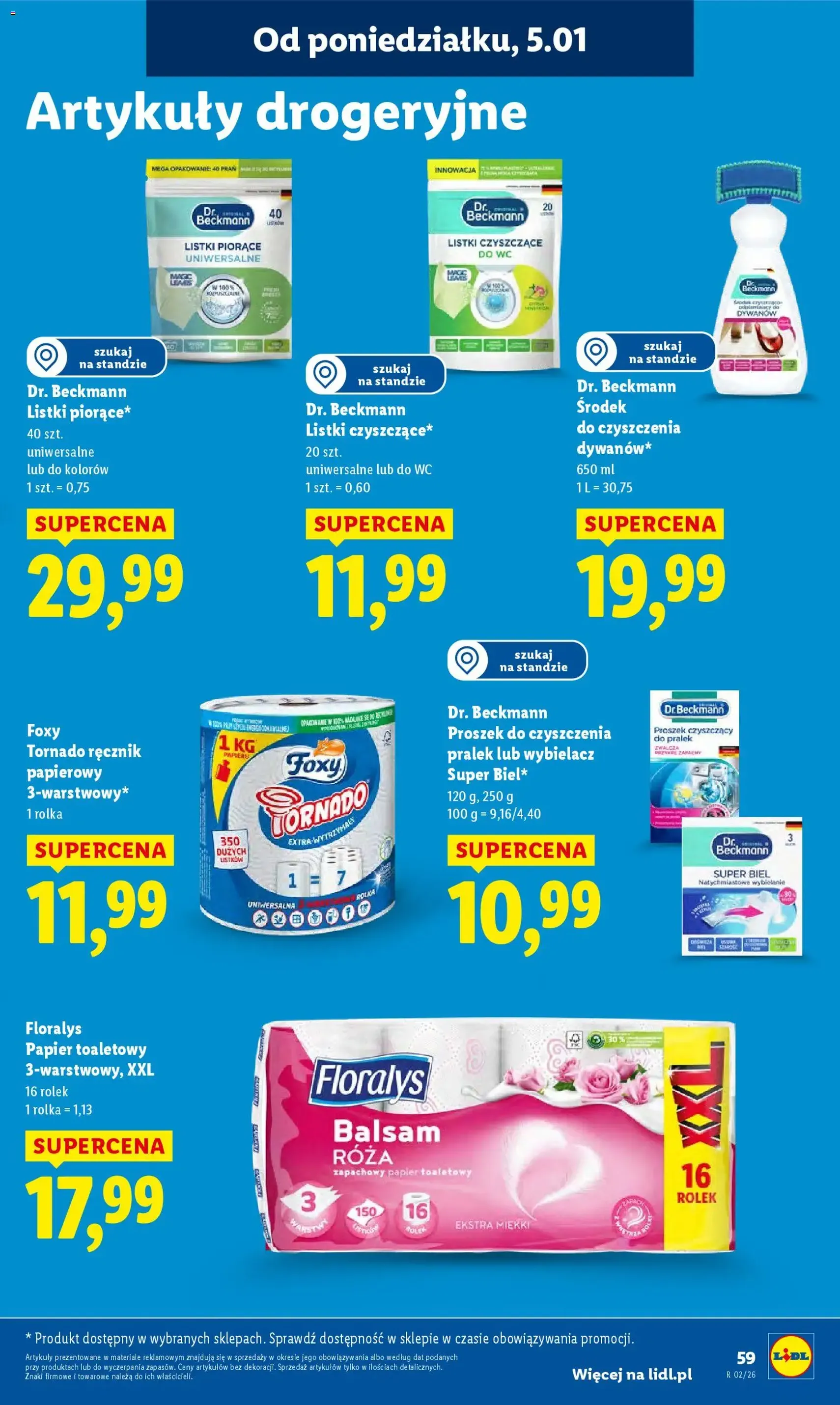 Lidl Gazetka - ważny gazetka od 05.01.2026 strona 61 z 63
