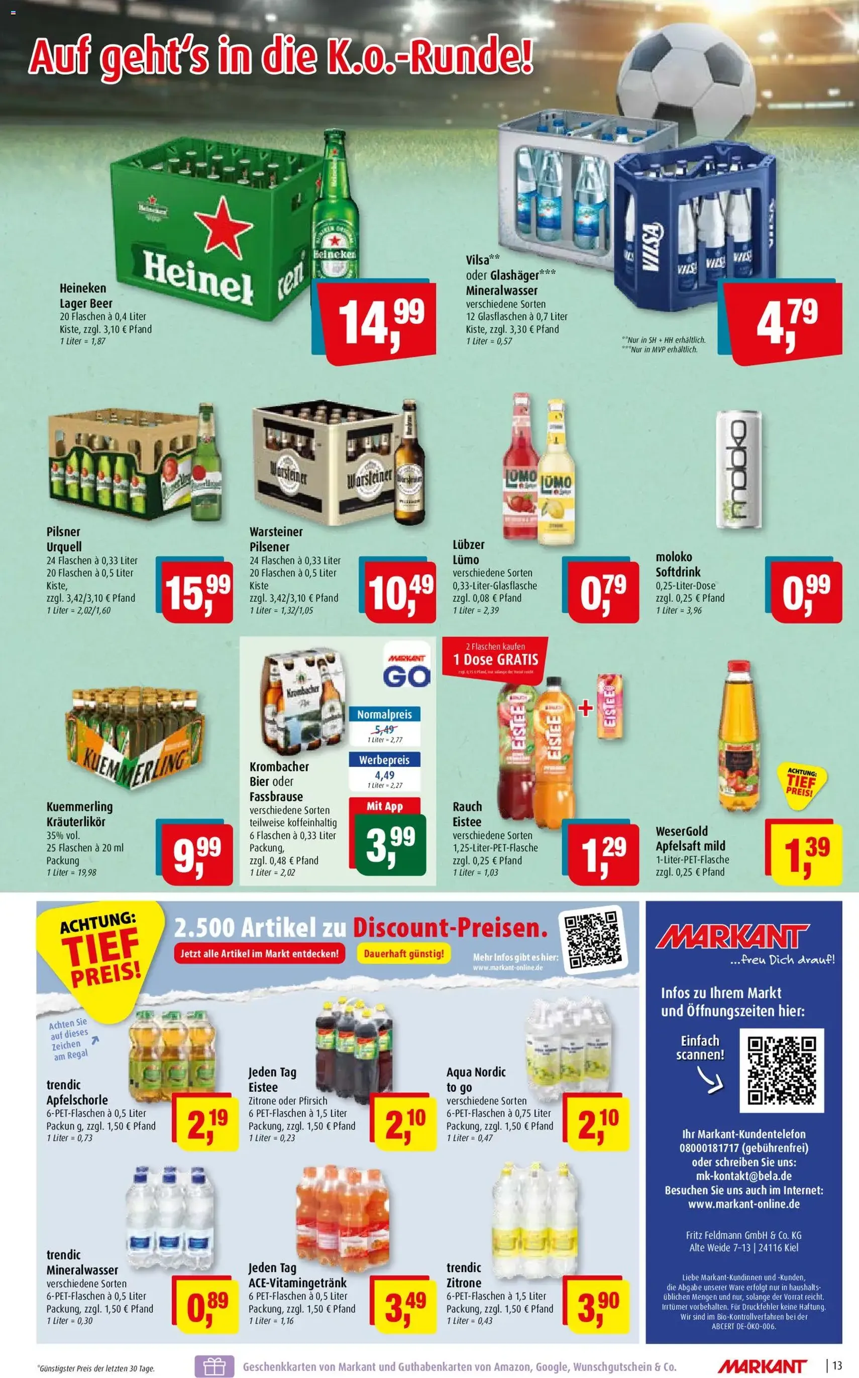 Markant Prospekt - Gültiger Prospekt ab 29.06.2026, Seite 13 von insgesamt 14