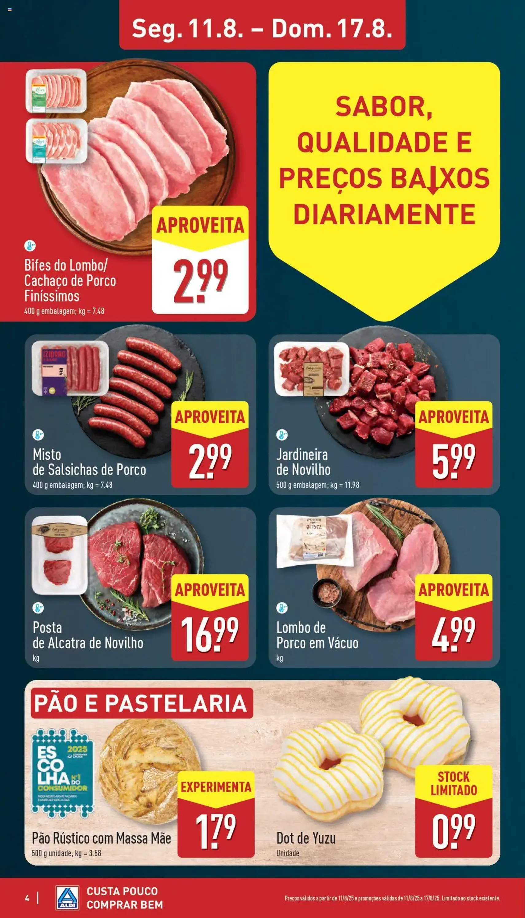 Aldi folheto - folheto válido a partir de 11/08/2025 página 4 de 36