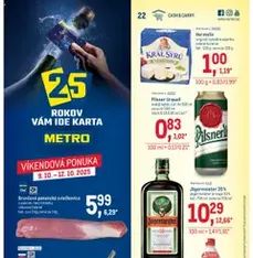 Metro Maloobchod - náhľad letáku platný od 08.10.2025