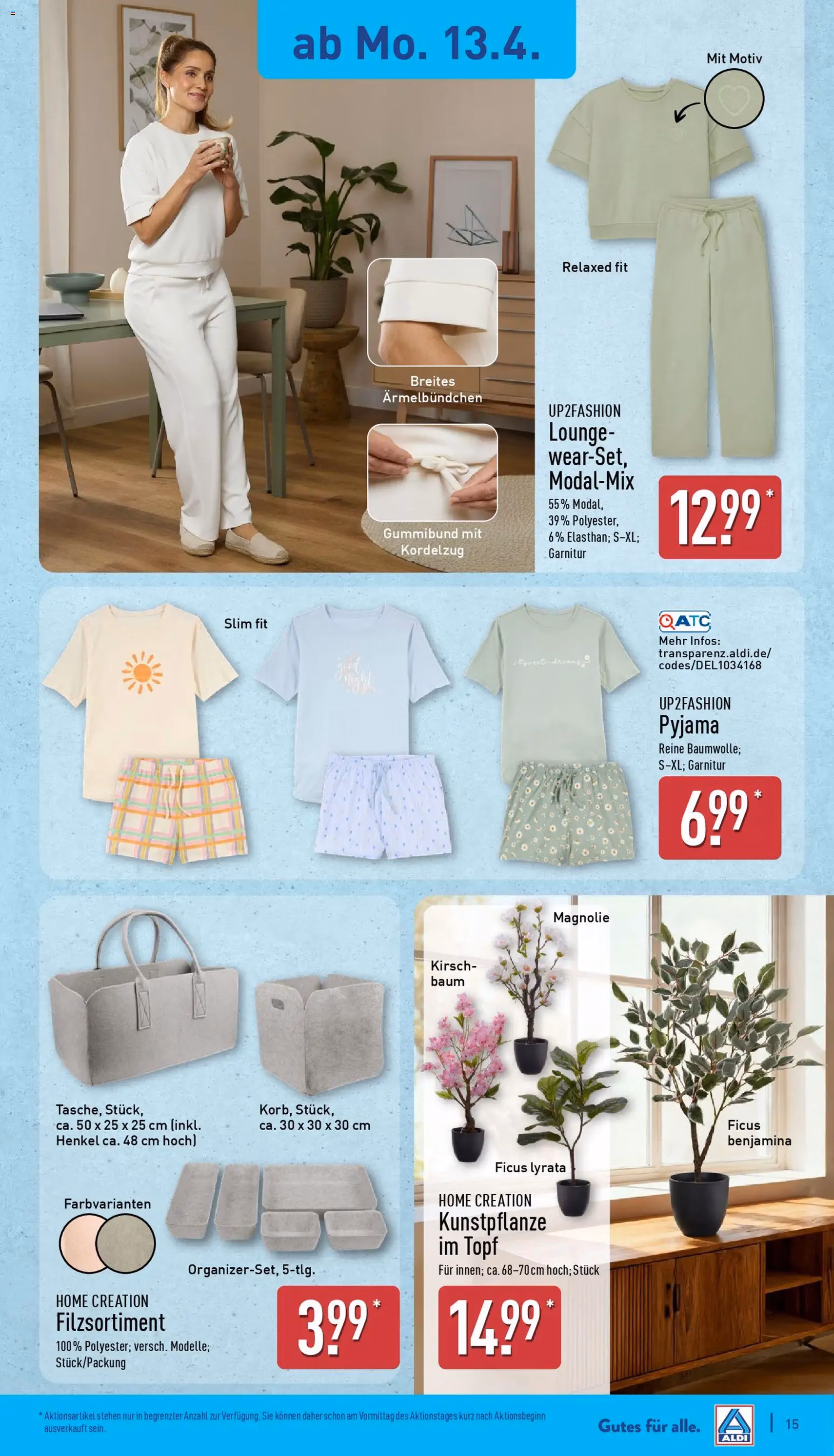 Aldi Prospekt - Gültiger Prospekt ab 13.04.2026, Seite 19 von insgesamt 40