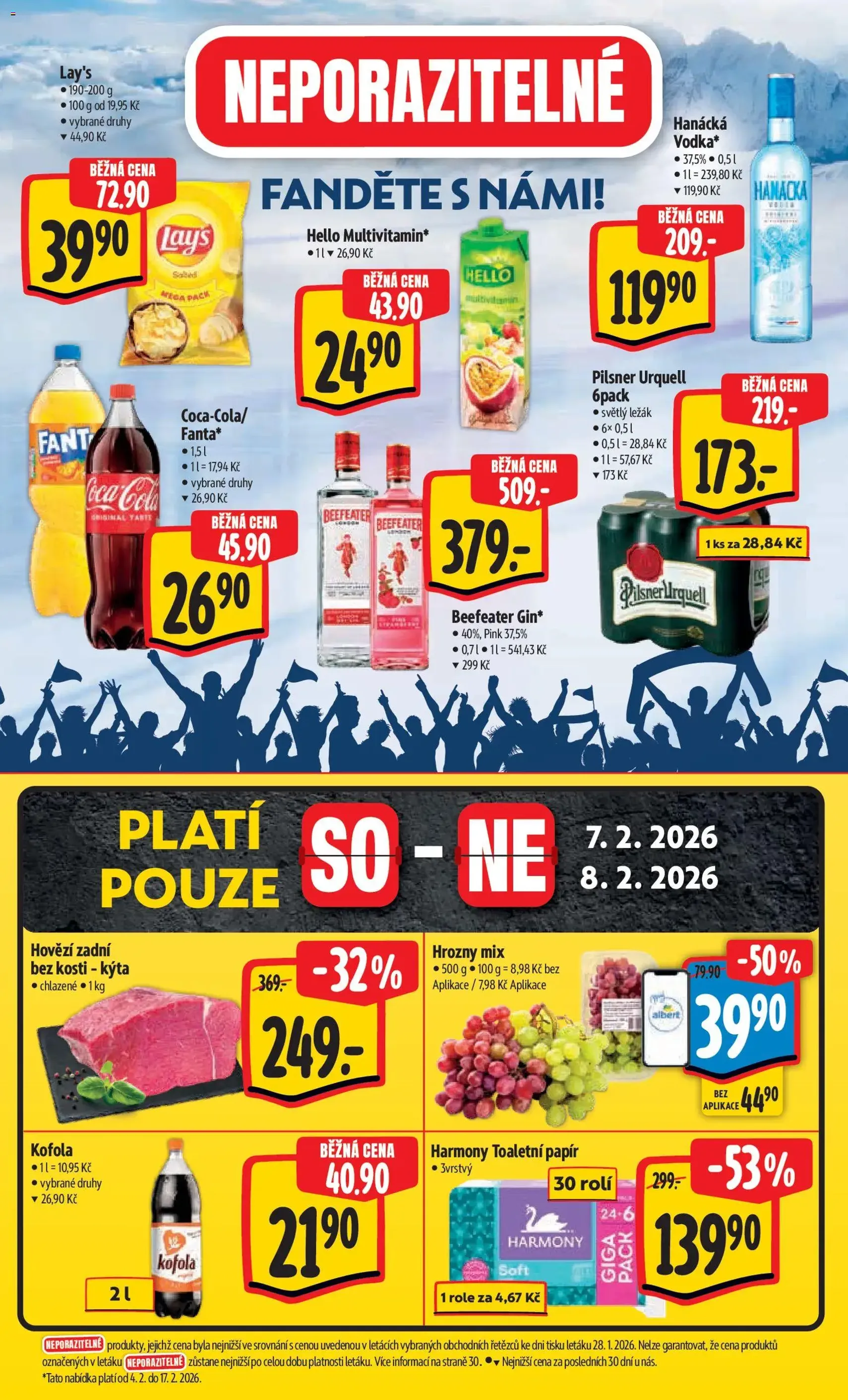 Albert leták - Hypermarket - platný leták od 04.02.2026 strana 50 z 50