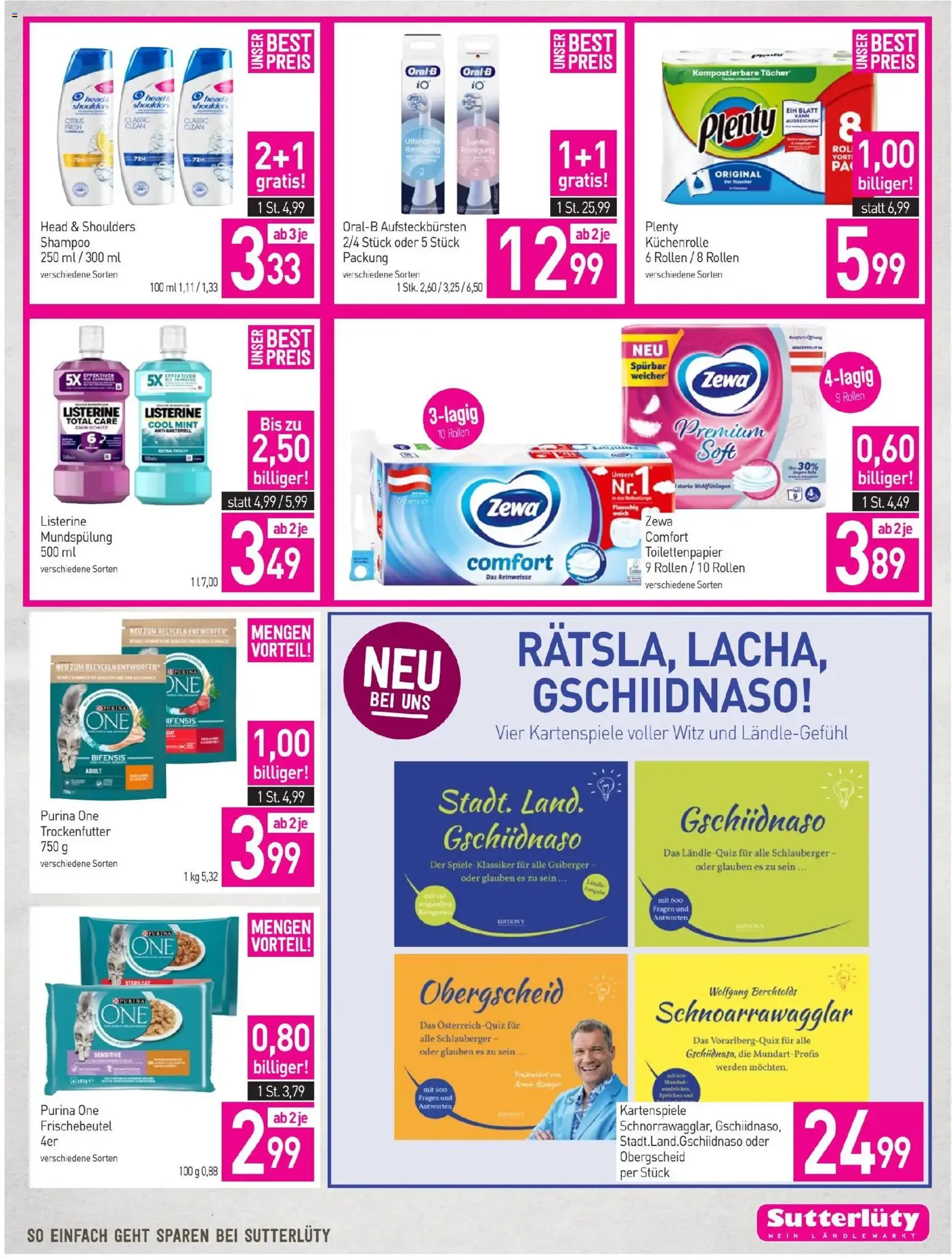 Sutterlüty Flugblatt - Gültiger Prospekt ab 13.11.2025, Seite 19 von insgesamt 20