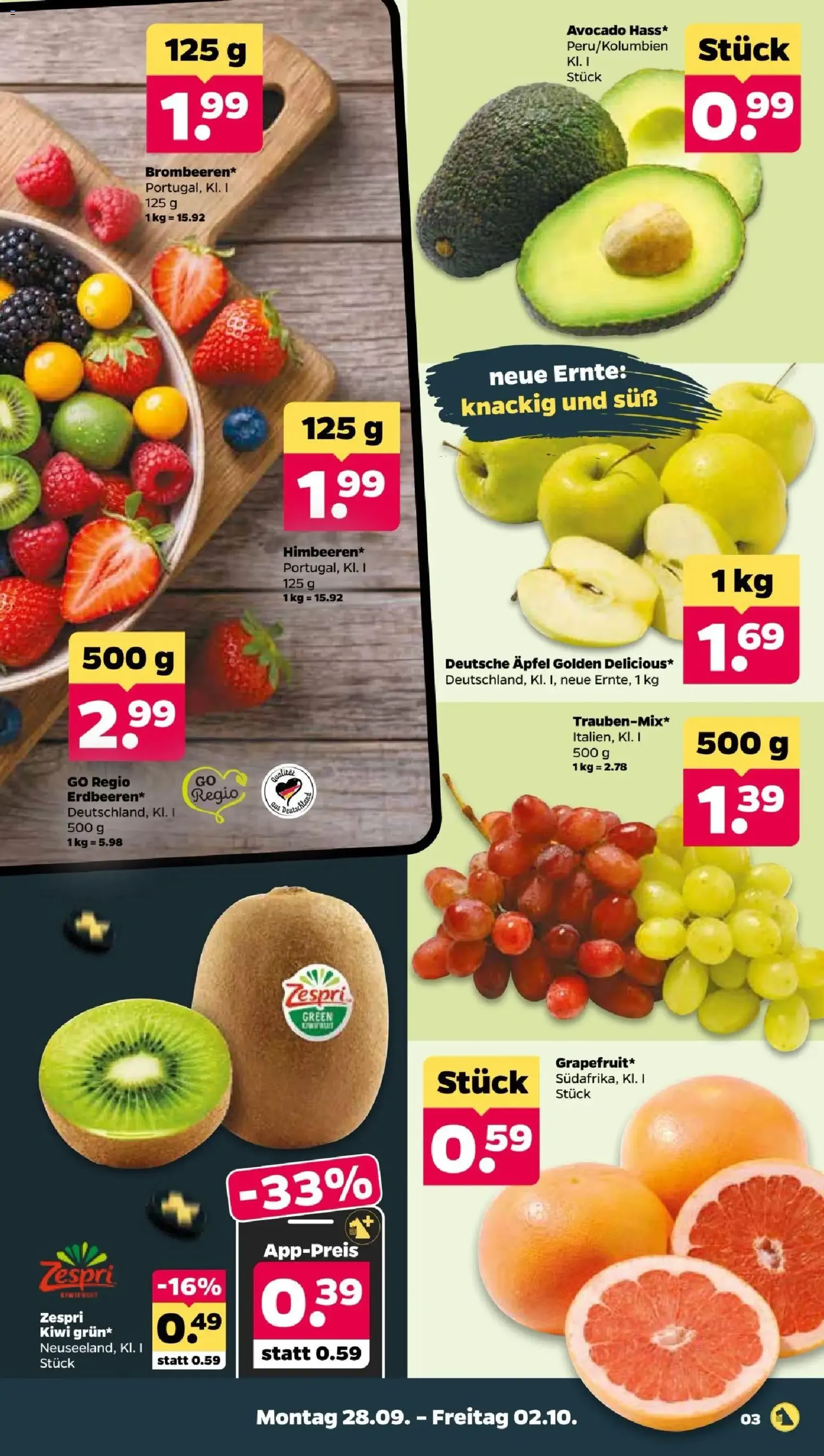 Netto Prospekt - Gültiger Prospekt ab 28.09.2026, Seite 3 von insgesamt 41